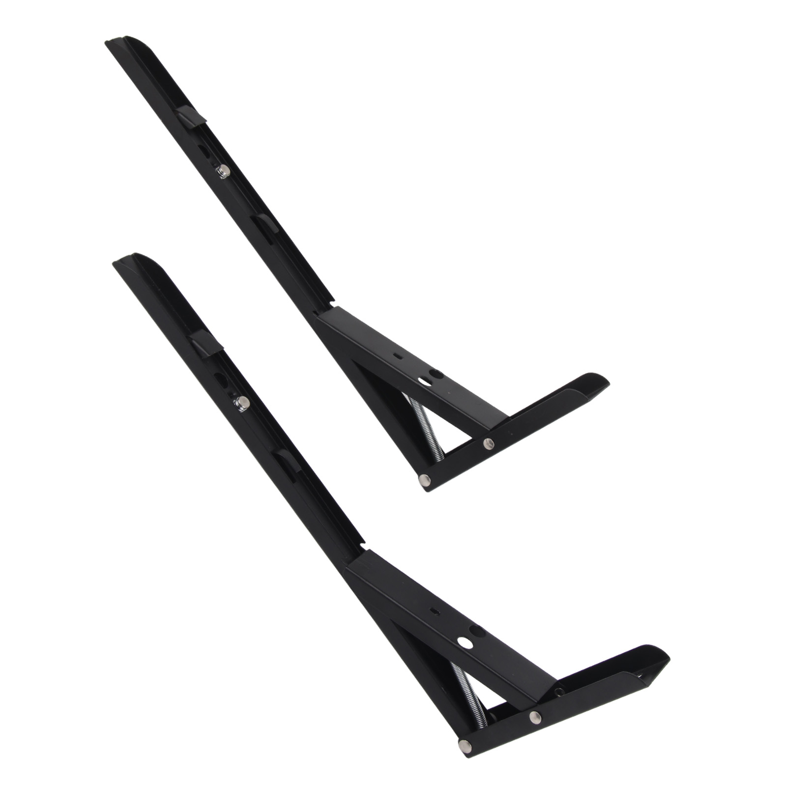 Set Aus 2 Klappbaren Edelstahl-regalträgern, L-förmig, Zur Wandmontage, 14 Zoll.