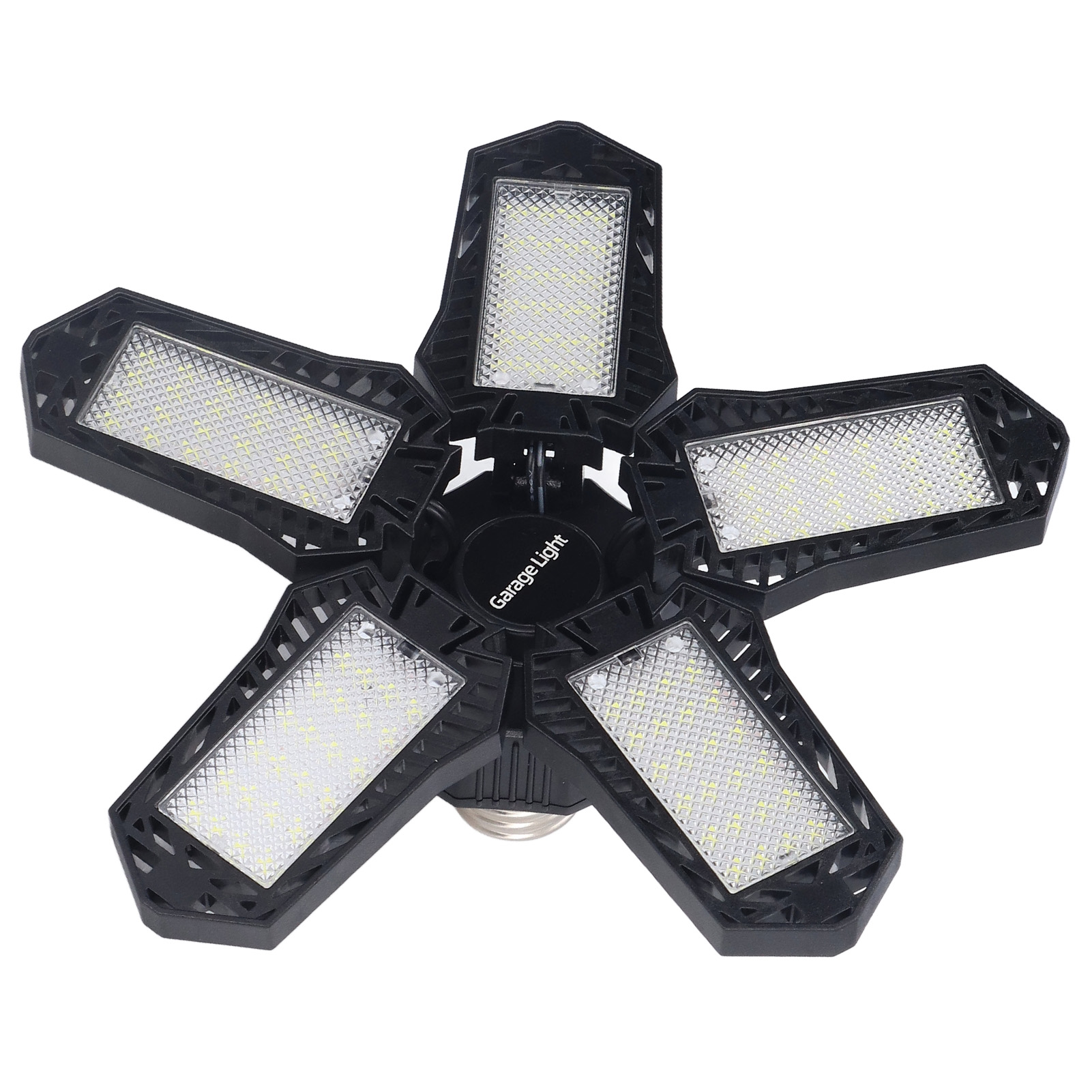E27 20w 1500lm 5-armige, Faltbare Led-garagenleuchte, Werkstattleuchte, Innenbeleuchtung 85-265v, Mini 5-armige Klassische Version