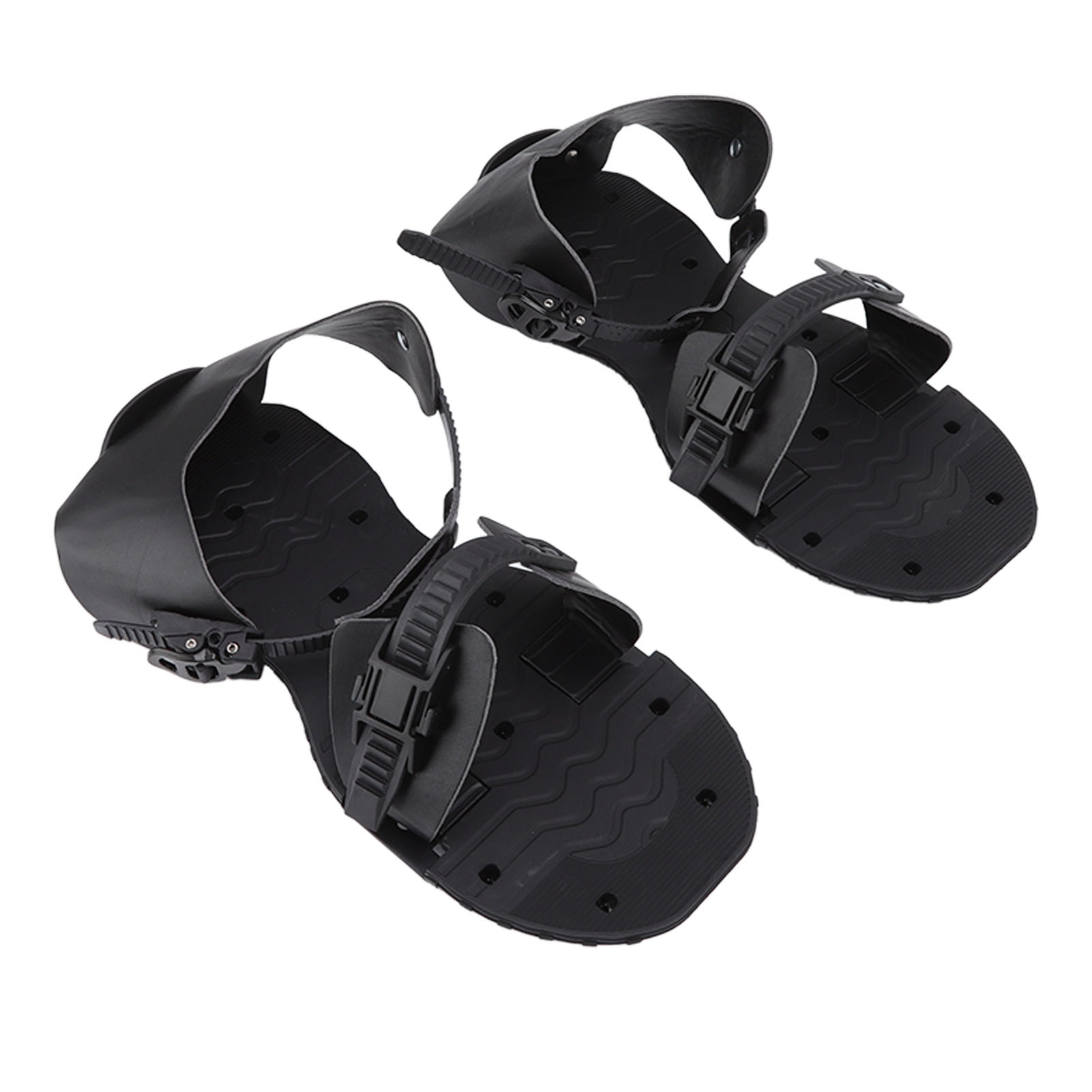 Gartenschuhe Aus Pu-leder Mit Stollen, Aufblasbares Modell Für Rasenflächen, Belüftungsgerät Für Garten Und Grünflächen (schwarz, Paar)