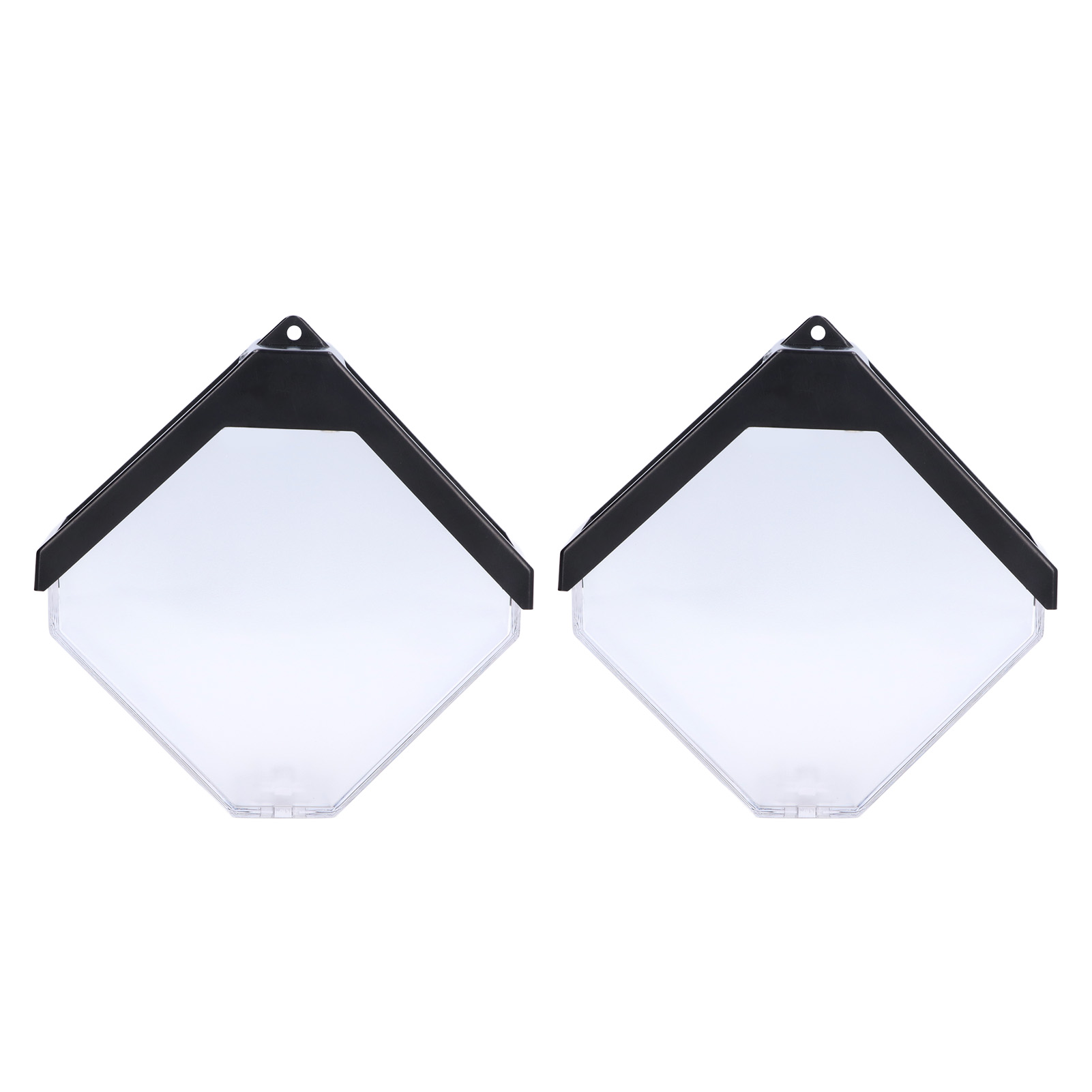 Set Mit 2 Solar-gartenleuchten Für Den Außenbereich, Hängeleuchten Für Terrasse Und Garten, Wandleuchten Mit Sensor, Warmweißes Licht + Rgb, Integrierter Akku