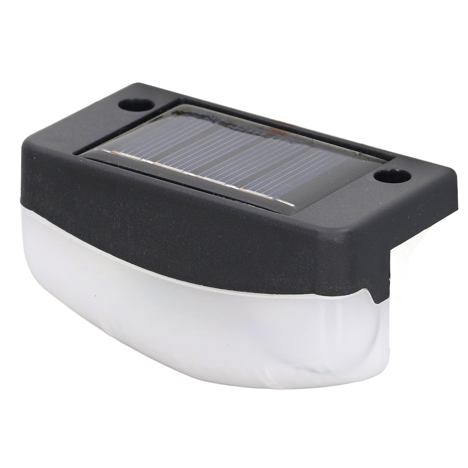 Solarbetriebene Led-treppenleuchte, Außenbeleuchtung Für Einfahrt, Terrasse, Garten, Zaun, Dekorative Palisadenleuchte Mit Eingebautem Akku, Warmweißes Licht.