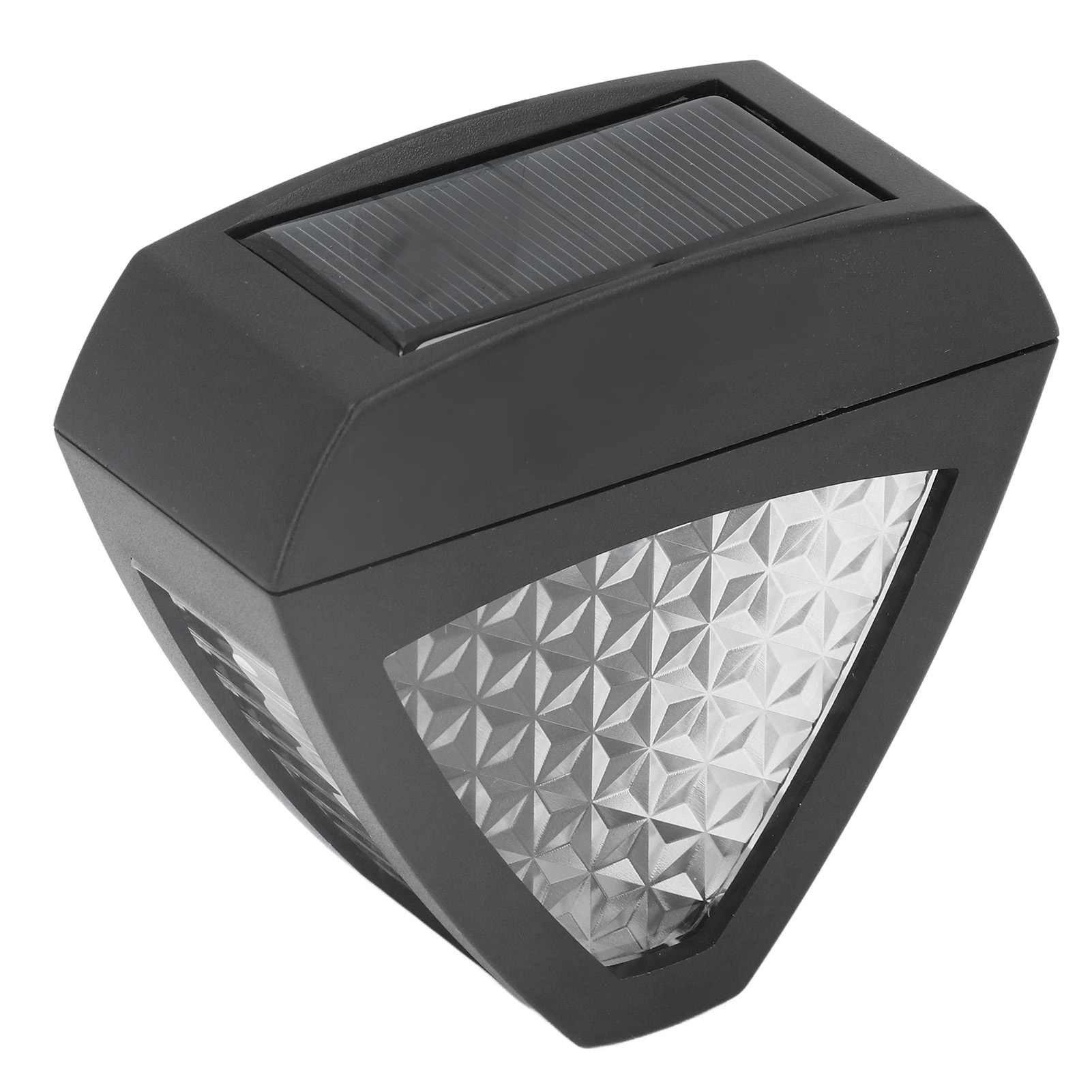 Led-solarwandleuchte, Zaunleuchte, Gartenleuchte, Terrassenleuchte Mit Eingebautem Akku (steuerung: Warmweiß)