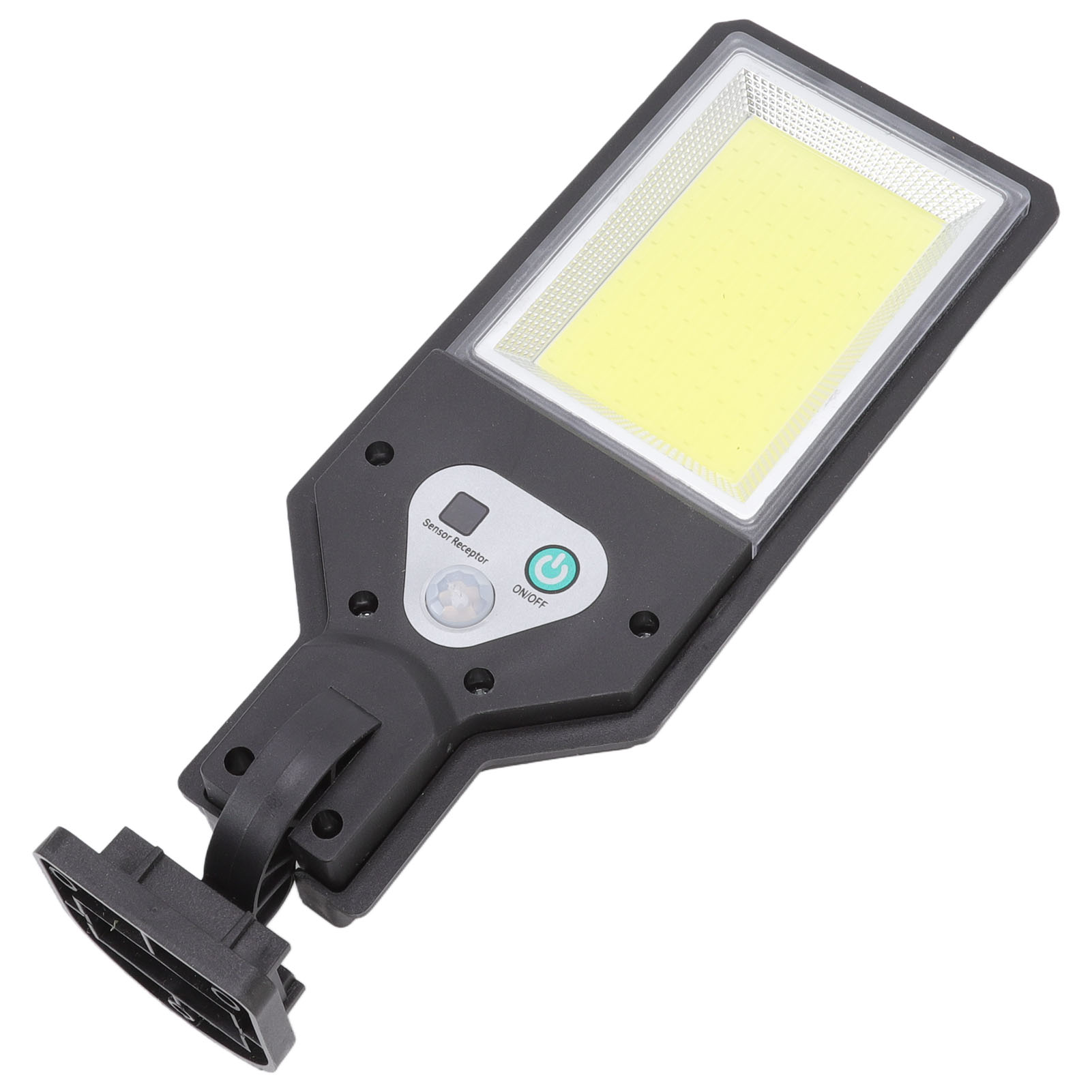 Cob-solarleuchte Mit Bewegungsmelder, Ce/rohs/fcc-zertifizierung, Wasserdichte Wandleuchte Ip65 Für Garten, Hof, Gartenwege, Integrierter Akku (v93-1cob Solar [1cob+1 Akku])