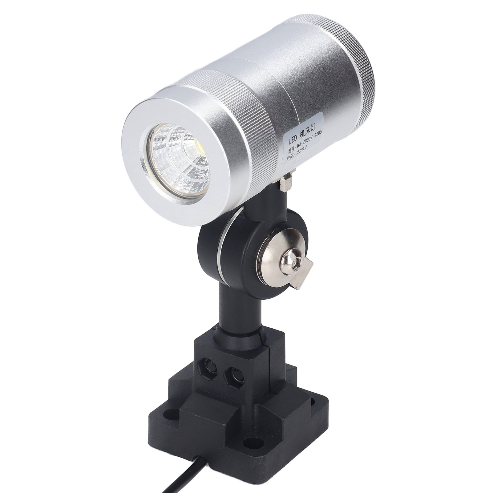 7w Led-arbeitsleuchte Für Werkzeugmaschinen, Gelenkarmbeleuchtung Für Cnc-maschinen, Wasserdicht Und Explosionsgeschützt (220v, Steuerung: M4)