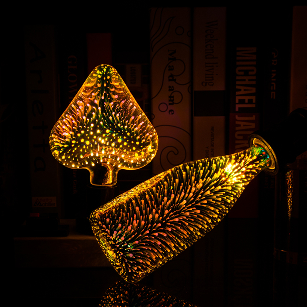 Weihnachtsdekoration 3d-feuerwerksbirne G125, Festliches Lichterketten-set