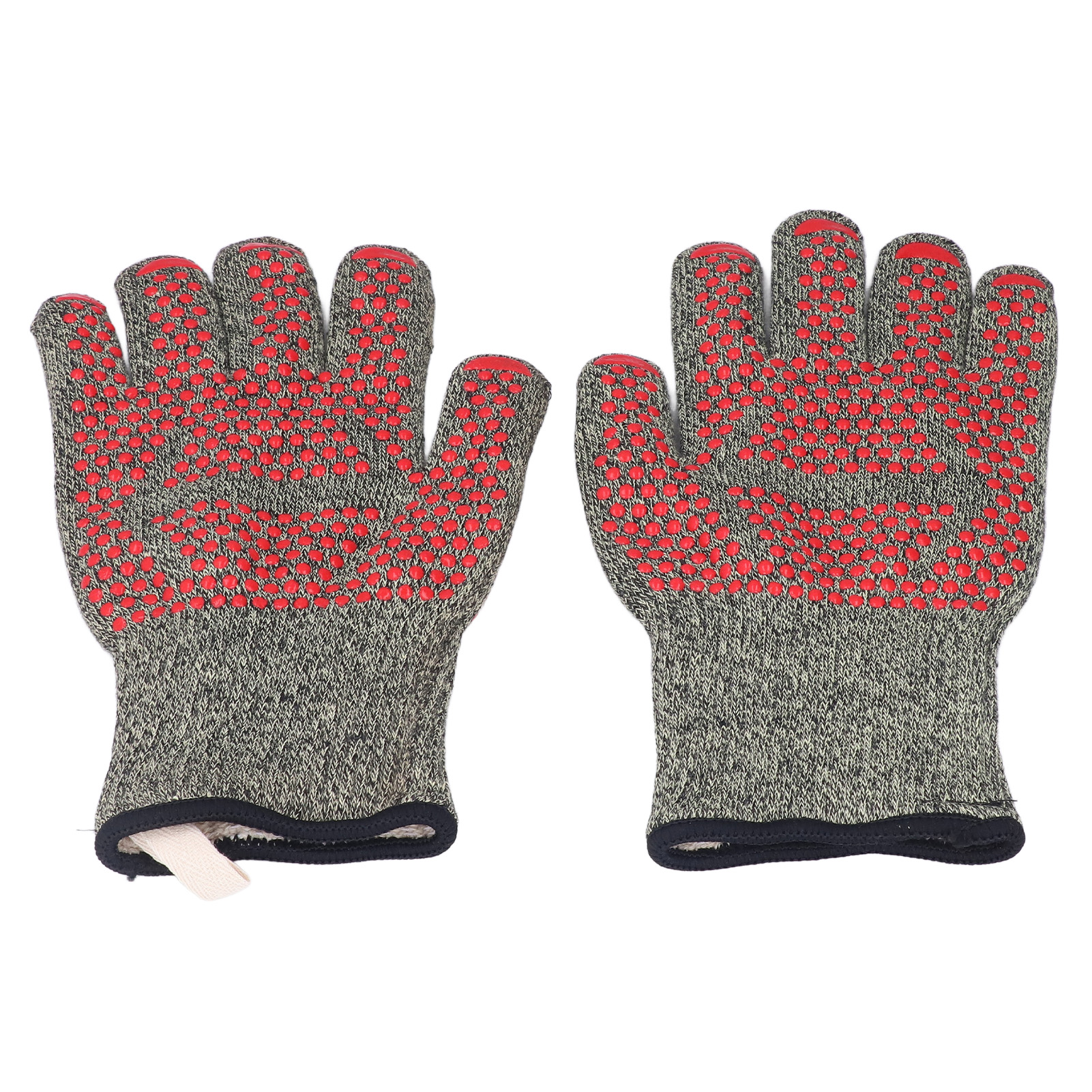 Grillhandschuhe Aus Kevlar, Hitzebeständig Bis 500°c, Wärmeisolierend, Mit 30 Cm Großem Pfeil-tarnmuster, Einzeln Verpackt.