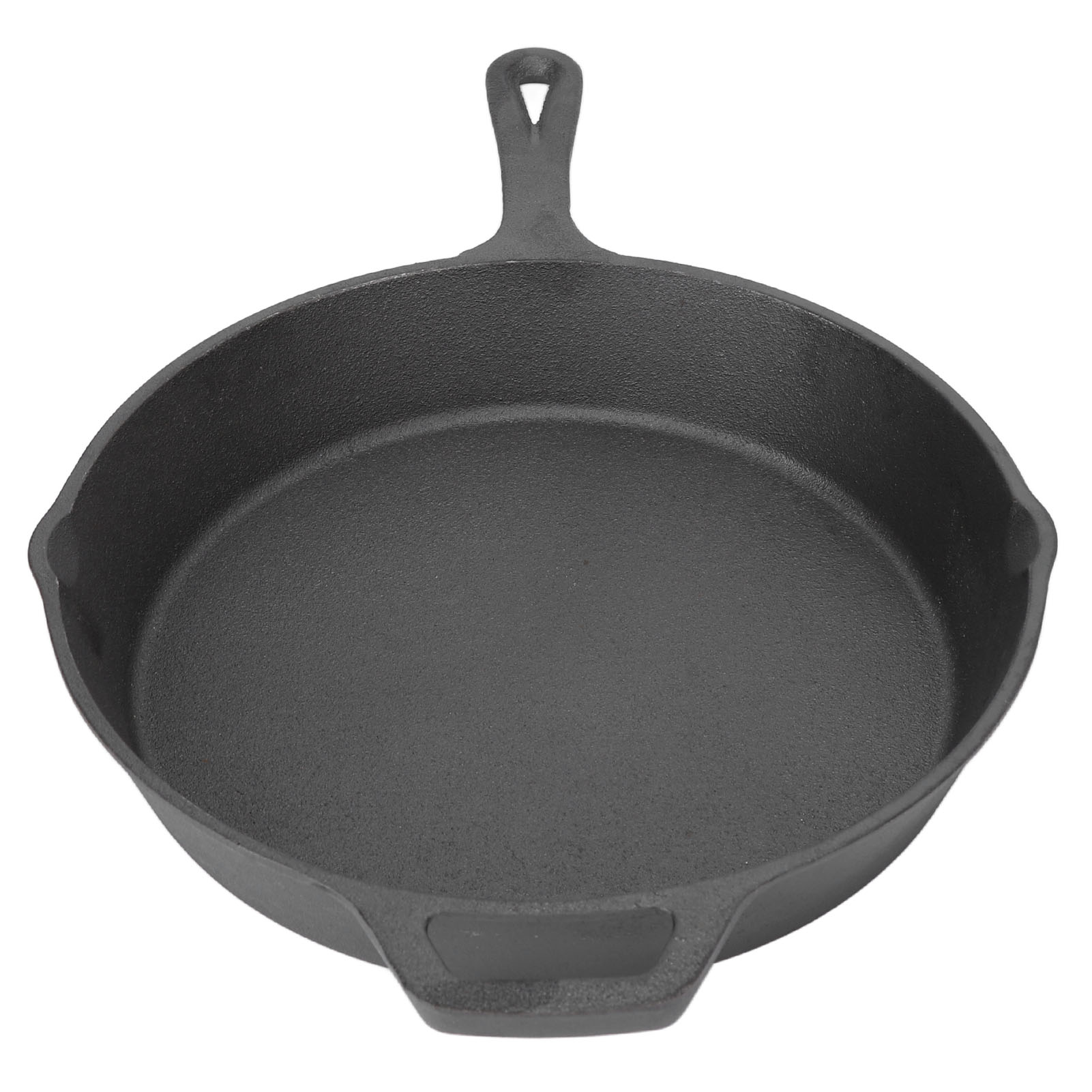Antihaftbeschichtete Gusseisenpfanne Für Steaks Und Eier, Für Den Hausgebrauch, 31 Cm Durchmesser, Mit Zusätzlichem Griff, Besonders Robuste Ausführung
