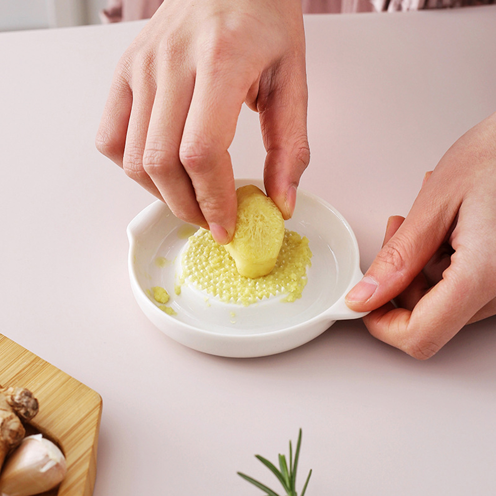 Keramikreibe Für Knoblauch, Ingwer Und Babynahrung (beutel, 1 Stück)
