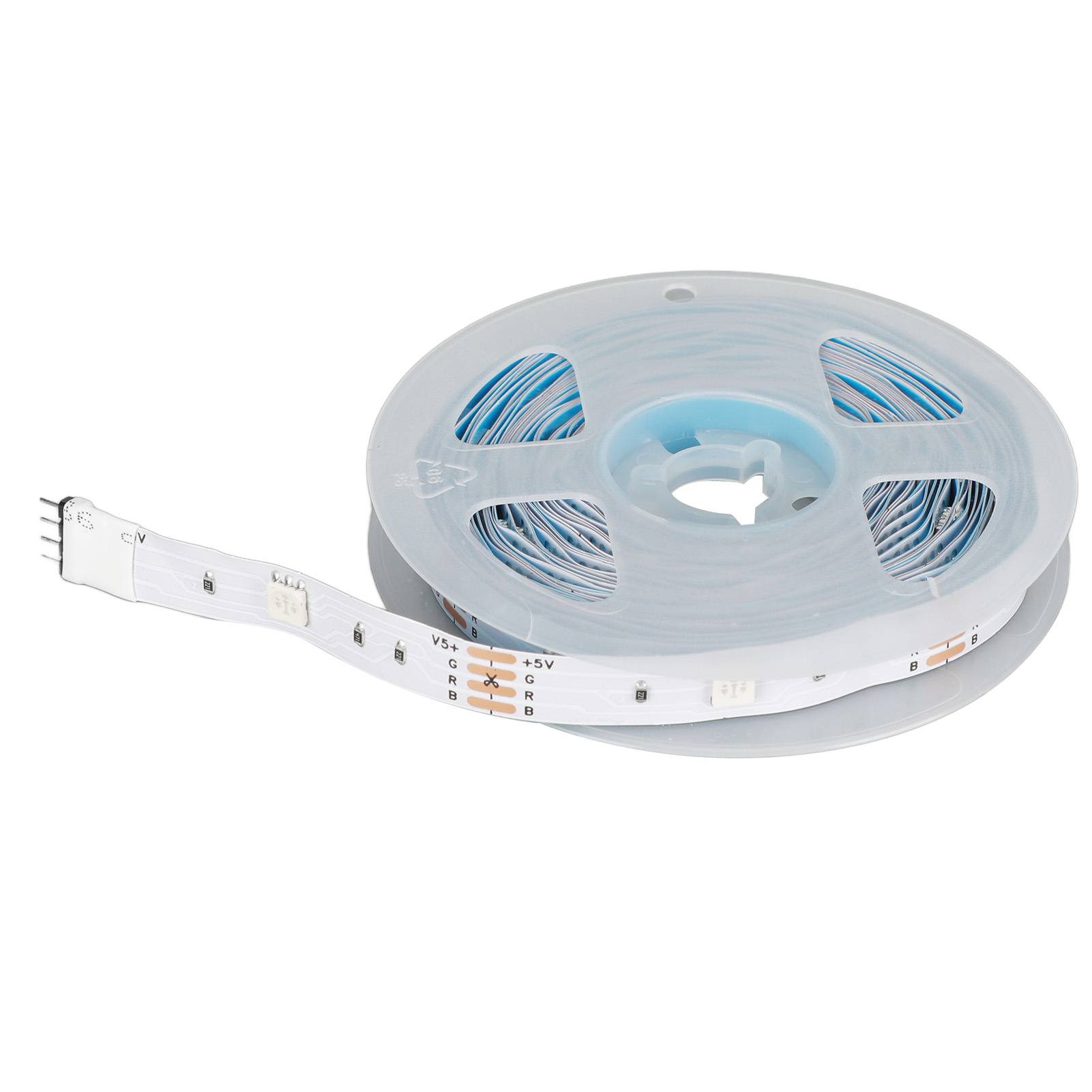 5v Rgb Usb-led-streifen Mit 3-tasten-controller + 5v 18led/m Lichtstreifen, 5-meter-set Für Farbenfrohe Dekoration