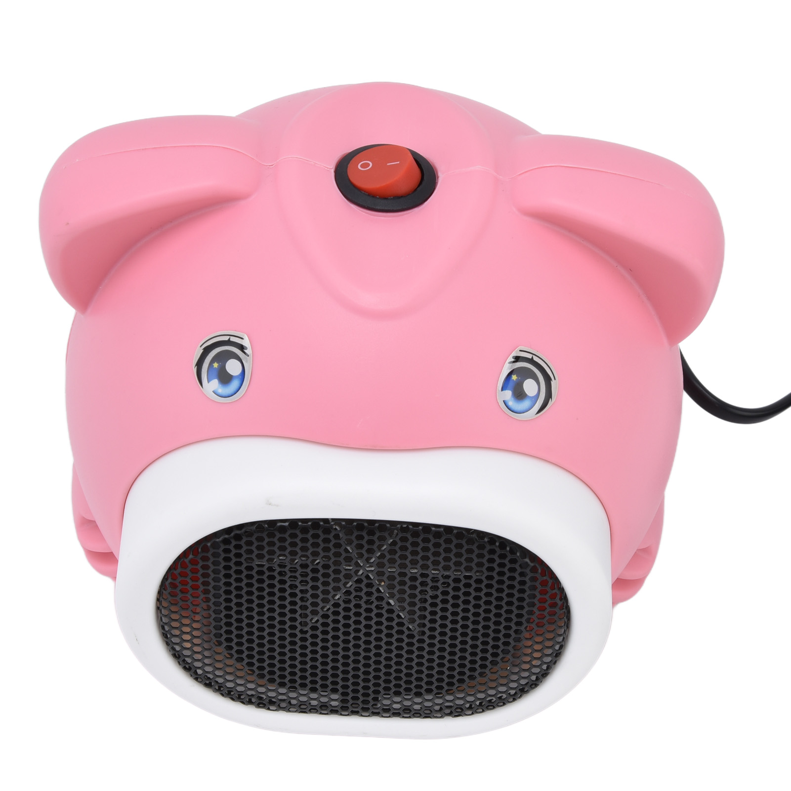 Mini-elektrolüfter Mit Leisem Betrieb, 600 W, Schnelle Zusatzheizung Für Zuhause, Büro Oder Schlafzimmer, 220 V Europäischer Stecker.
