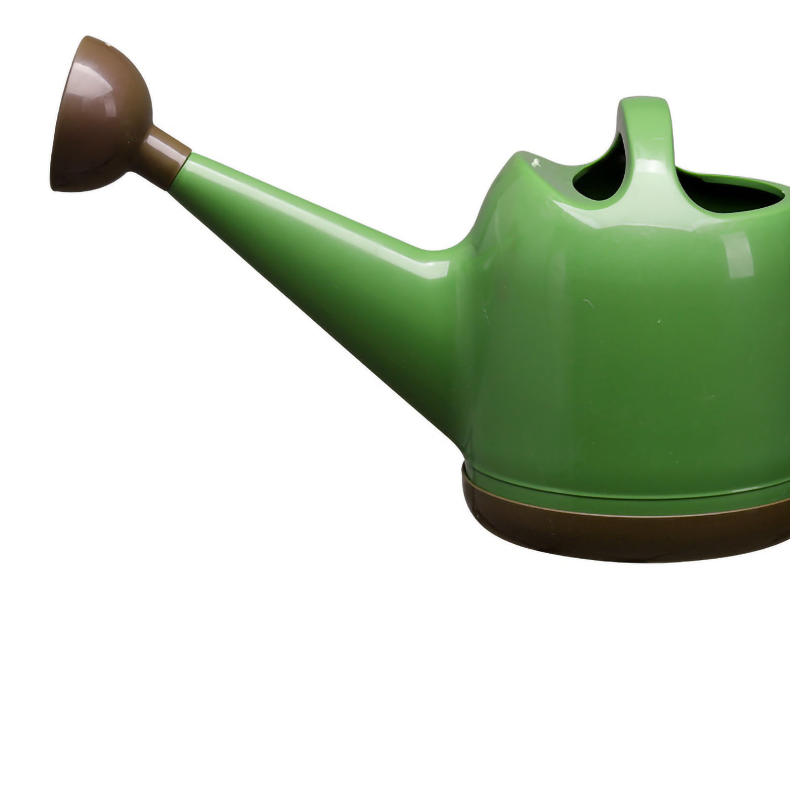 Niedliche, 4 Liter Große, Grün-braune Gießkanne Mit Dicker Spitze, Zum Bewässern Von Garten, Pflanzen Und Blumen, Ein Praktisches Gartengerät Für Haus Und Garten.