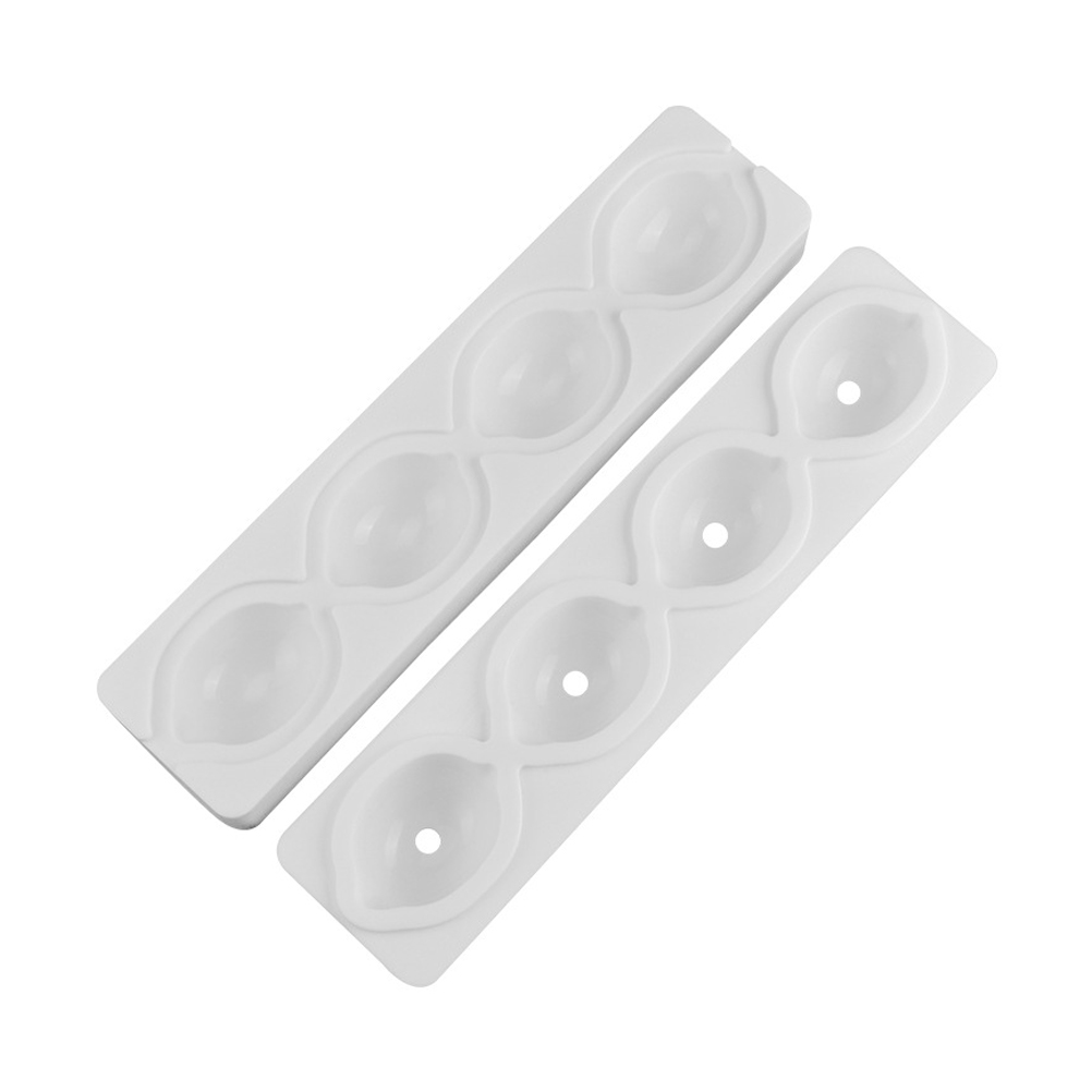 3d-silikonform Für Kuchen Mit 4 Mulden, Zitronenmousseform, Diy-gebäck, Französisches Backwerkzeug