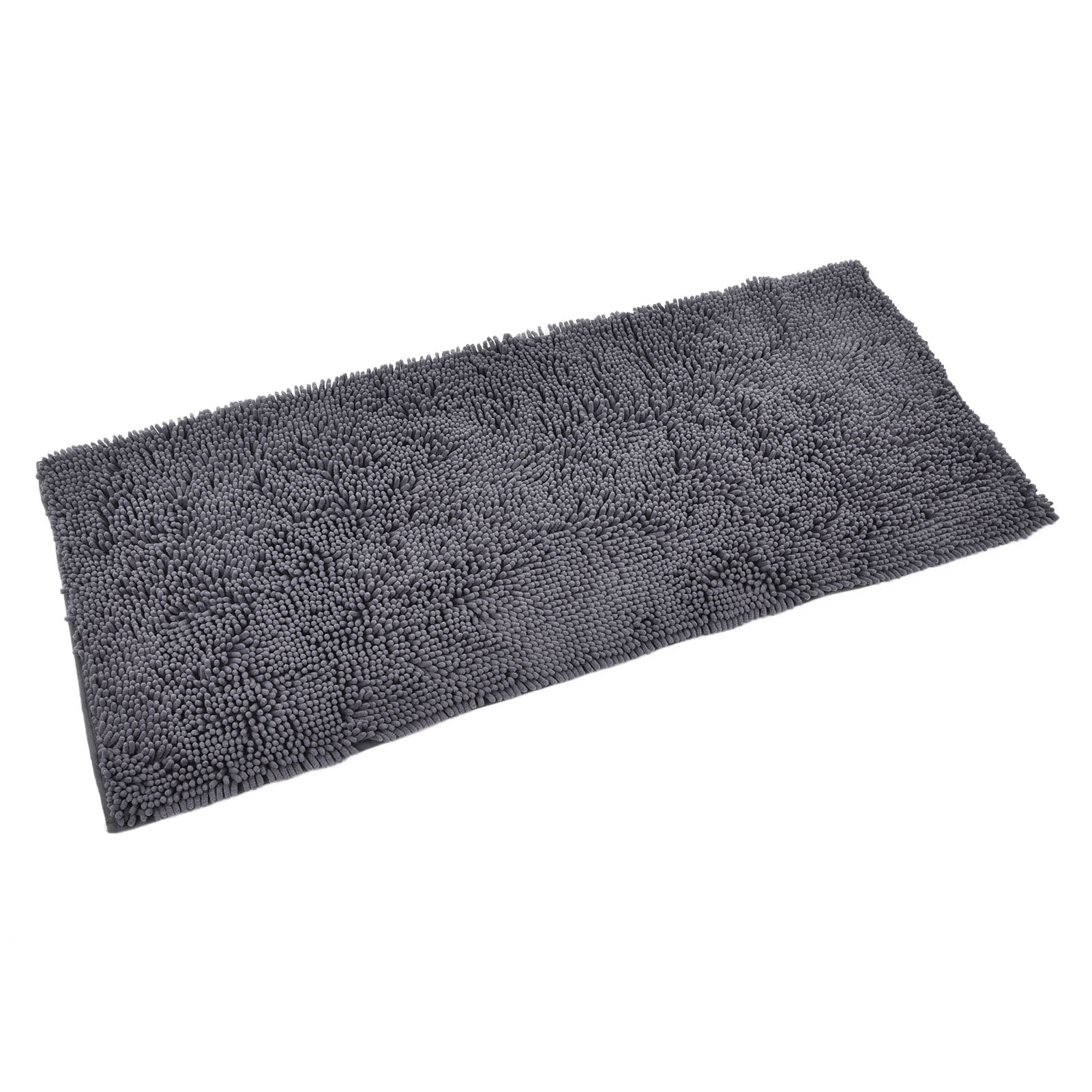 Rutschfeste Badematte Aus Kurzem Chenille, Saugfähig, 50×120 Cm, Für Badezimmer, Badewanne Und Bett.