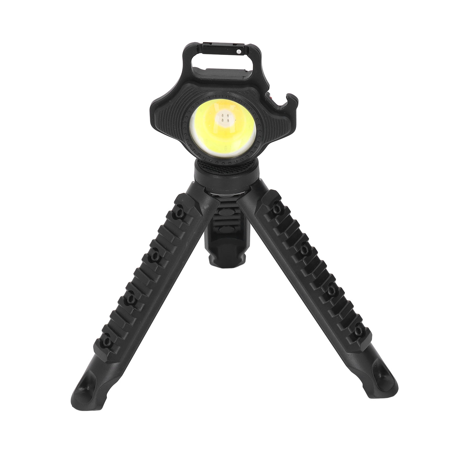 500lm Wiederaufladbare Cob-taschenlampe, Mini-taschenlampe Mit Faltbarem Ständer, Camping- Und Angellampe, Usb-schlüsseltaschenlampe (mit Eingebautem Akku, W5133-controller + Stativ)