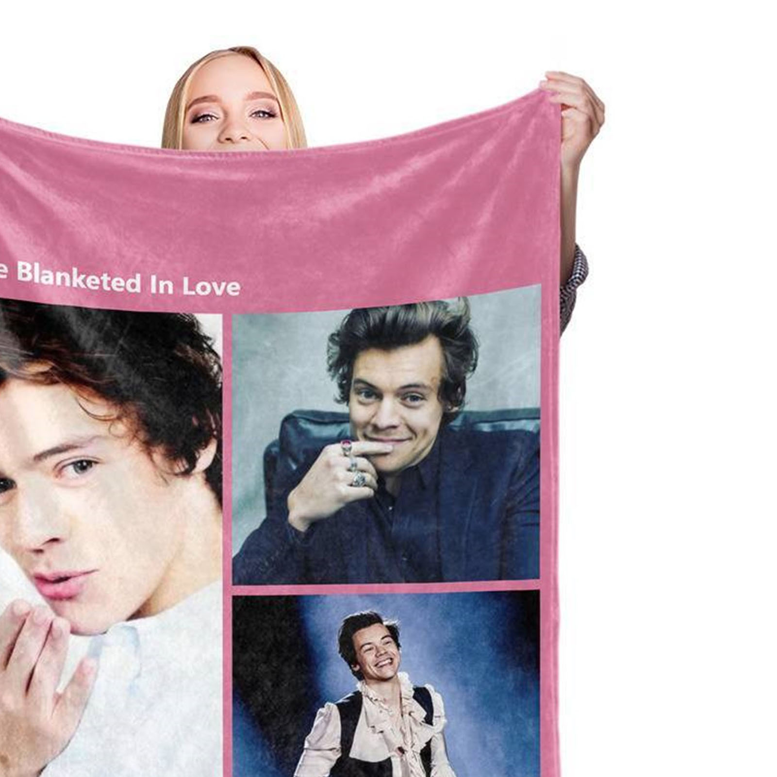 Harry Styles Personalisierter Sternenteppich 80x100 Cm, Modell Bl600h-4, Rechteckiger Dekoteppich