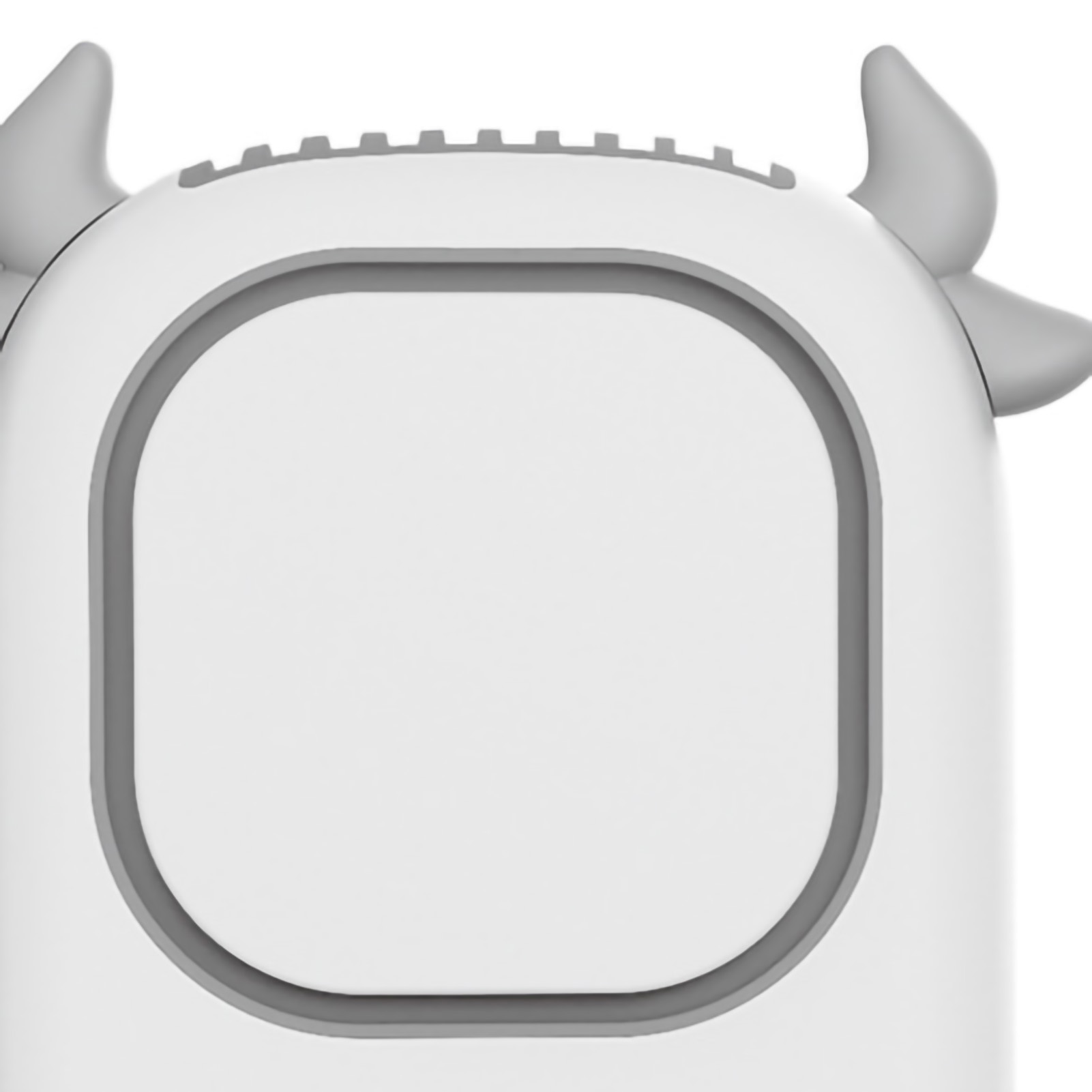 Mini-usb-wiederaufladbarer Weißer Ventilator 6015a, Ohne Rotorblätter, Tragbar, Für Schreibtisch, Tischständer, Nackenband, Ideal Für Reisen Und Sport