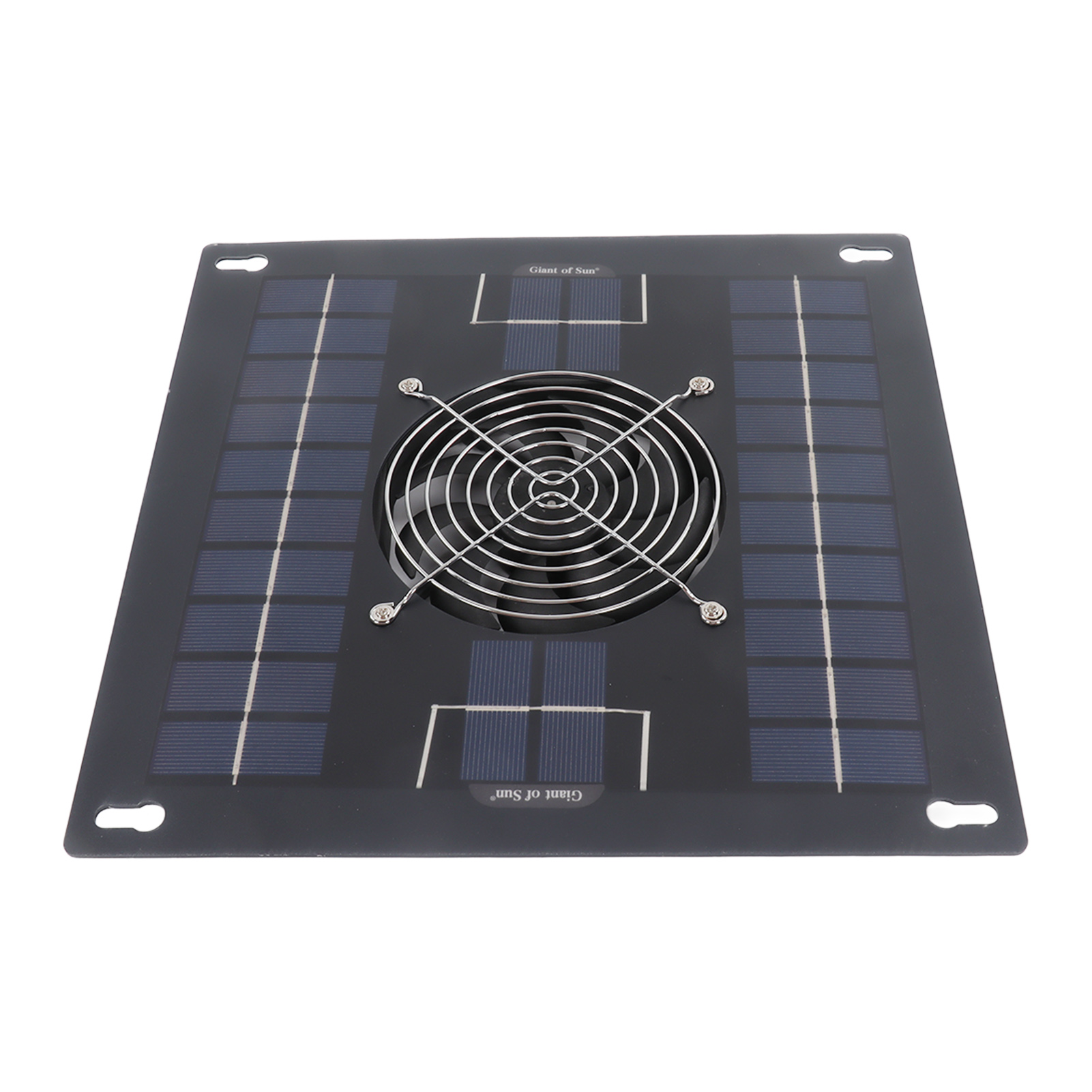 Solarbetriebener Ventilator Für Hühnerställe, Monokristallines Solarpanel, Solarbetriebener Luftabsauger Für Gewächshäuser Und Schuppen (ohne Batterie)