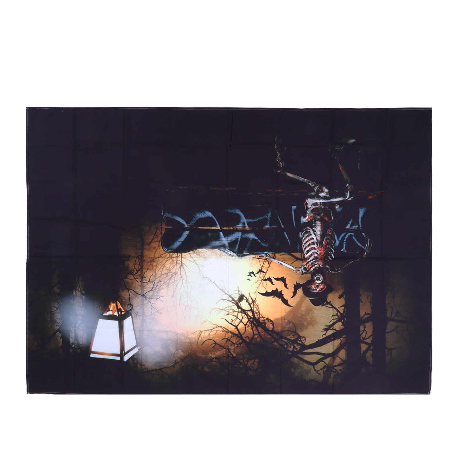 Gruseliger Halloween-skelett-geist-hintergrund, Fotostudio-wandteppich, 200 X 150 Cm