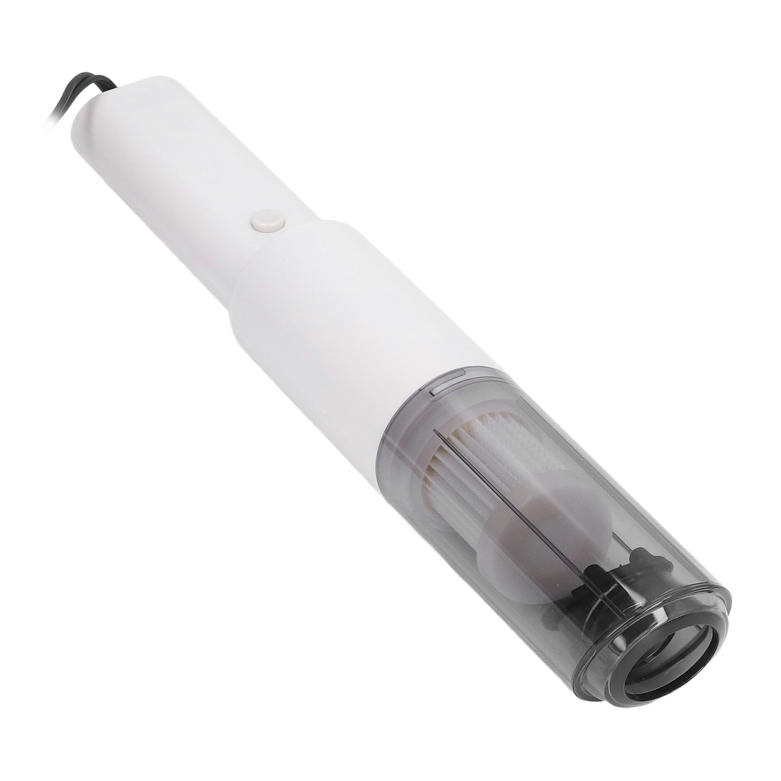 Tragbarer Staubsauger, 9000 Pa, 120 W, 12-v-autoanschluss, Zigarettenanzünderstecker, Kleines Weißes Modell, Leistungsstark Und Kompakt