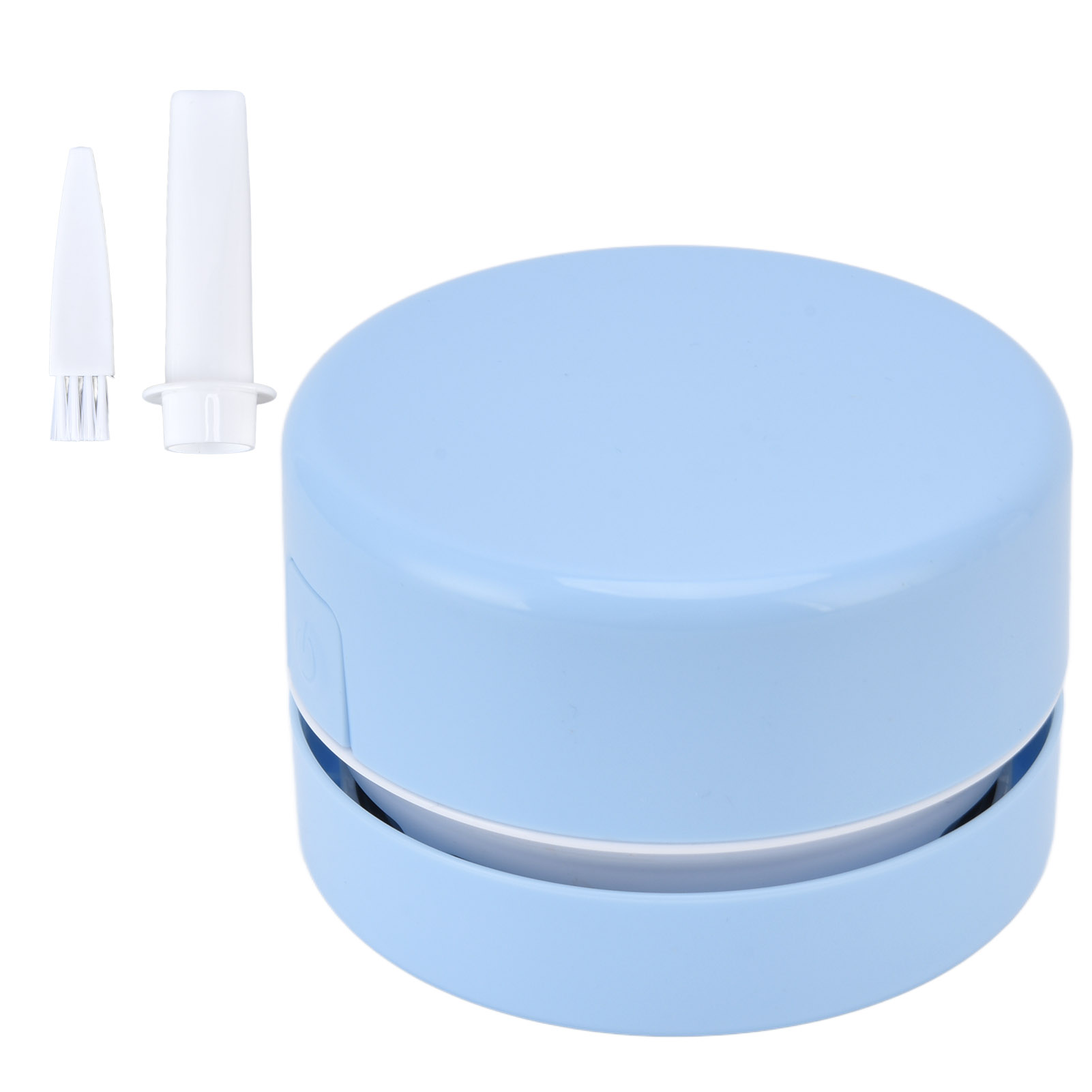 Mini-akku-tischstaubsauger Mit Usb-aufladung Für Krümel, Reinigung Von Haus Und Büro, Blau