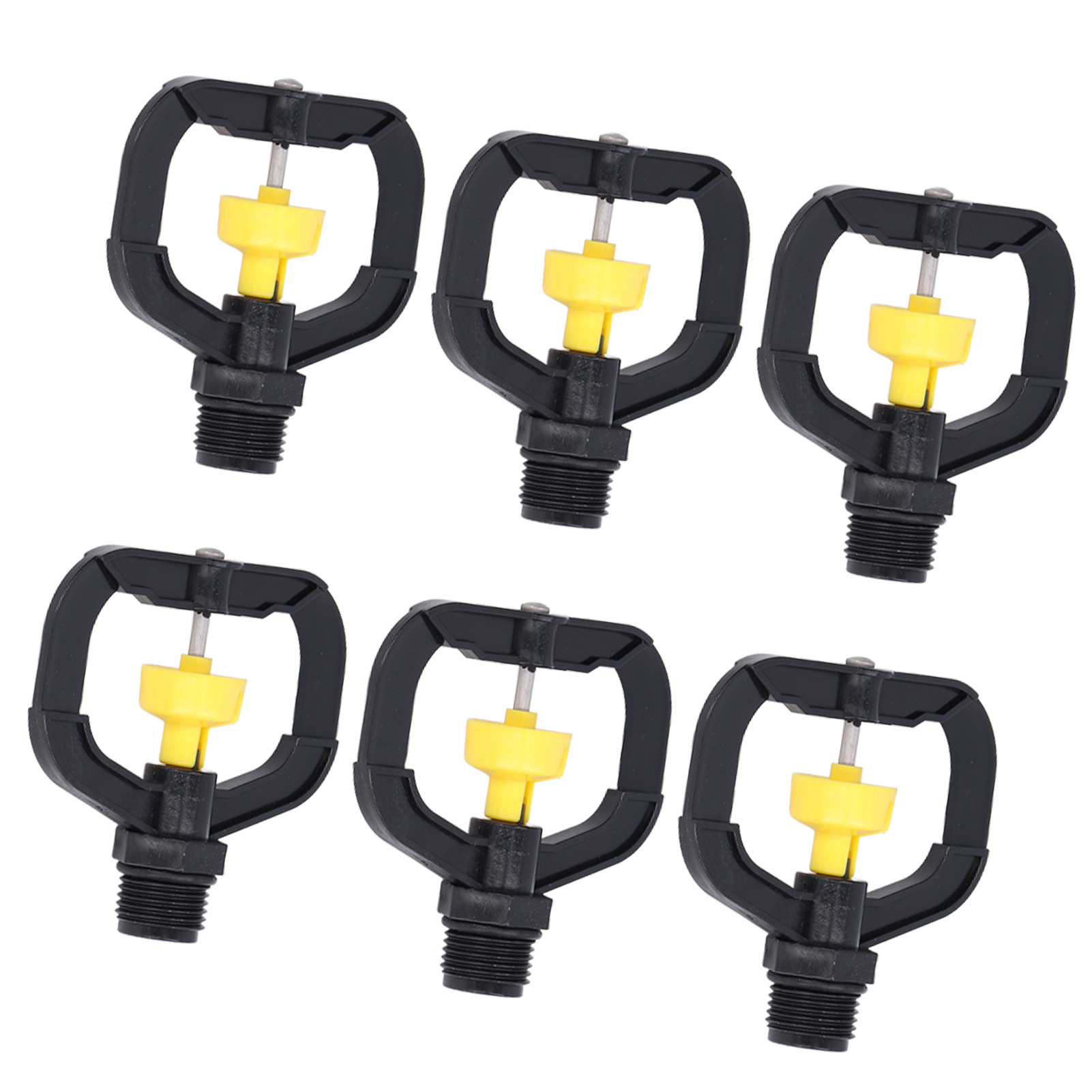 Packung Mit 12 Wassersparenden Rotationsregnern, G1/2 Außengewinde, Für Hohe Kulturpflanzen, Gemüsegärten Und Landwirtschaft, 12er-pack.