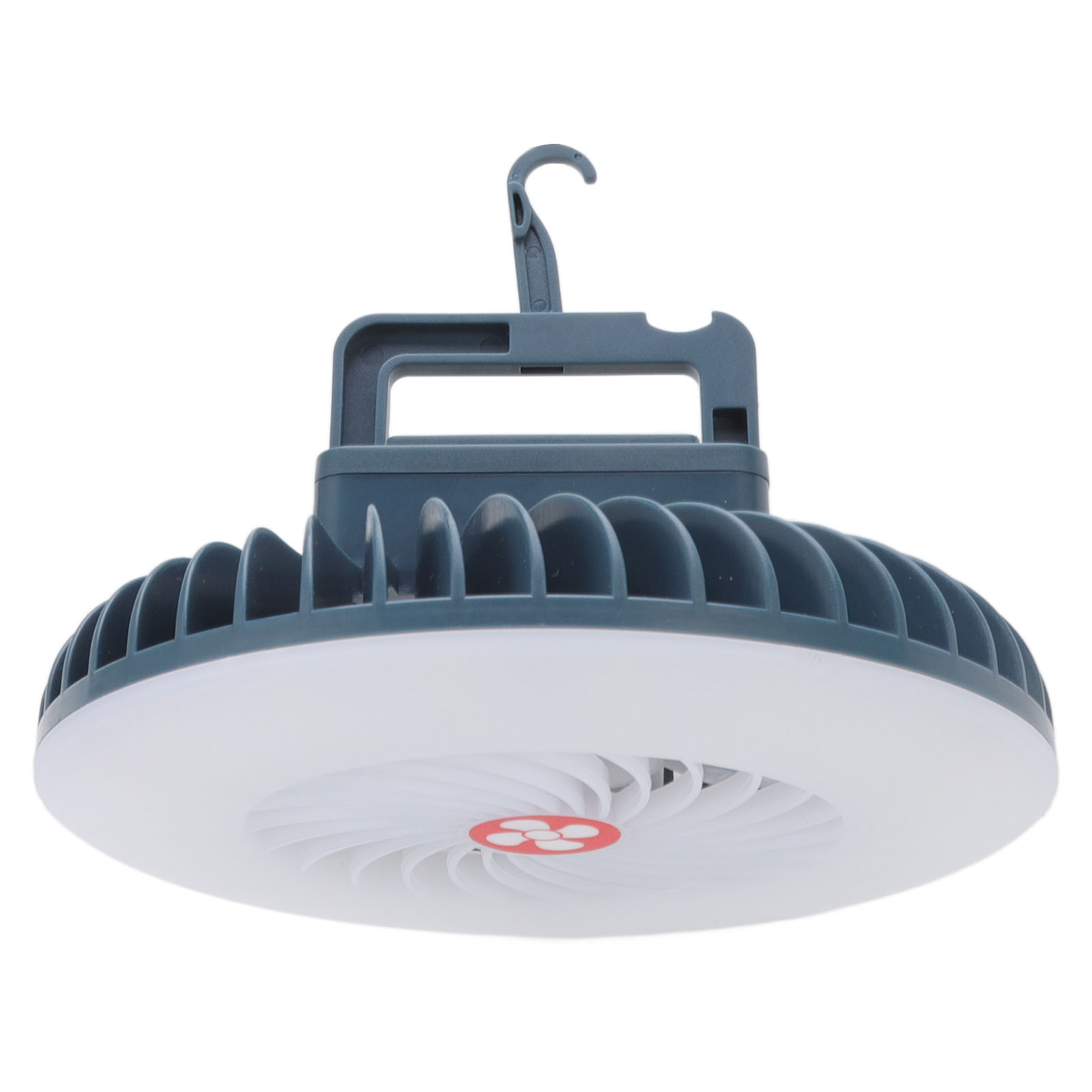 Wiederaufladbare Led-campingzelt-ventilatorleuchte Über Usb, Hängelampe Für Den Außenbereich, Geeignet Für Nachtmärkte Und Wanderungen, Mit Eingebautem Akku.