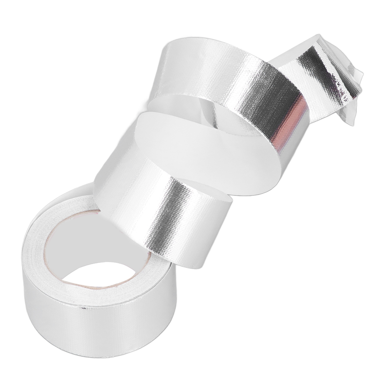 6 Cm Breites Aluminium-glasfaser-klebeband, Hochtemperaturbeständig Und Wasserdicht, Für Lüftungskanäle Von Klimaanlagen, Hitzebeständig Und Selbstklebend.