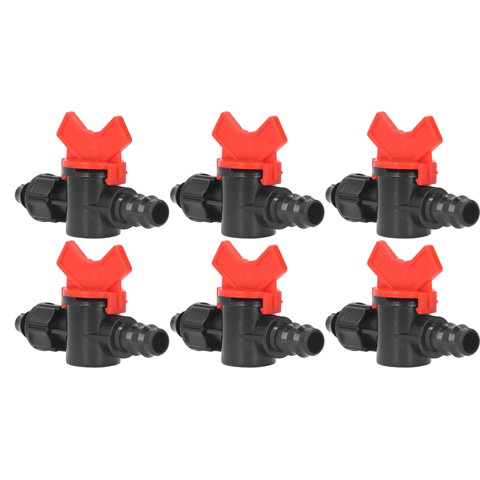 Packung Mit 10 Mini-abzweigverbindern Für 16 Mm Bewässerungsschläuche, Schnellverschlussventile Mit Mutter, Bewässerungsventil-sets.