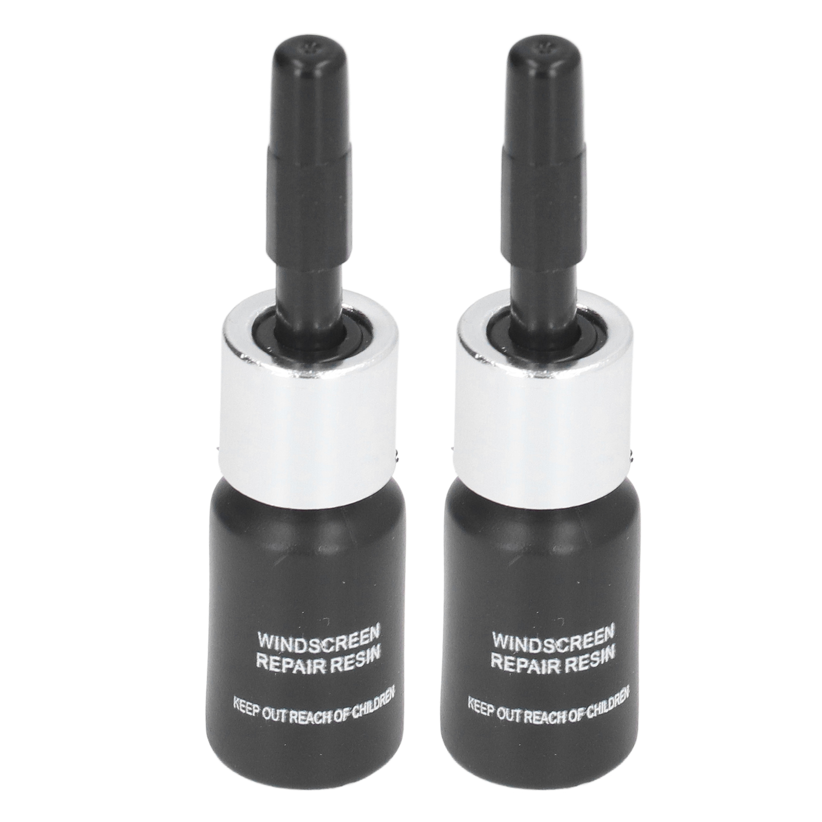 Set Aus 2 Windschutzscheiben-reparatursets Mit Frostschutzmittel + 2 Klingen, Ideal Für Kleinere Risse Und Beschädigungen.