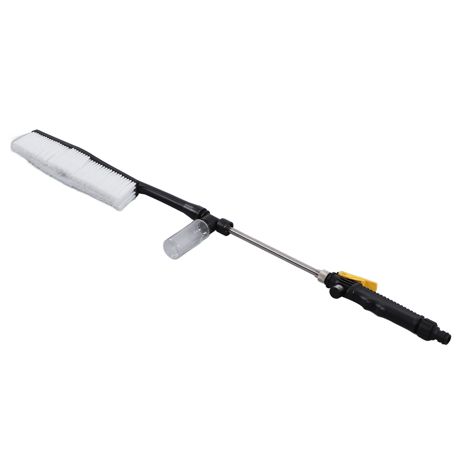 Hochdruck-gartenschlauch G3/4 Für Autowäsche, Schaumstoffbürste Mit Weichen Borsten, Langer Griff, Gartengerät, Pflanzenbewässerung, Reinigungsset (2er-set)