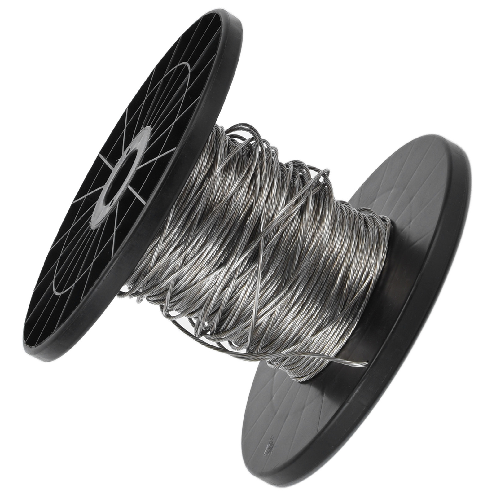 100 M Elektrozaundraht Aus Aluminium-magnesium, Φ1,8 Mm, Für Hochspannungssysteme, Vollständig Abgeschirmtes Metallkabel.