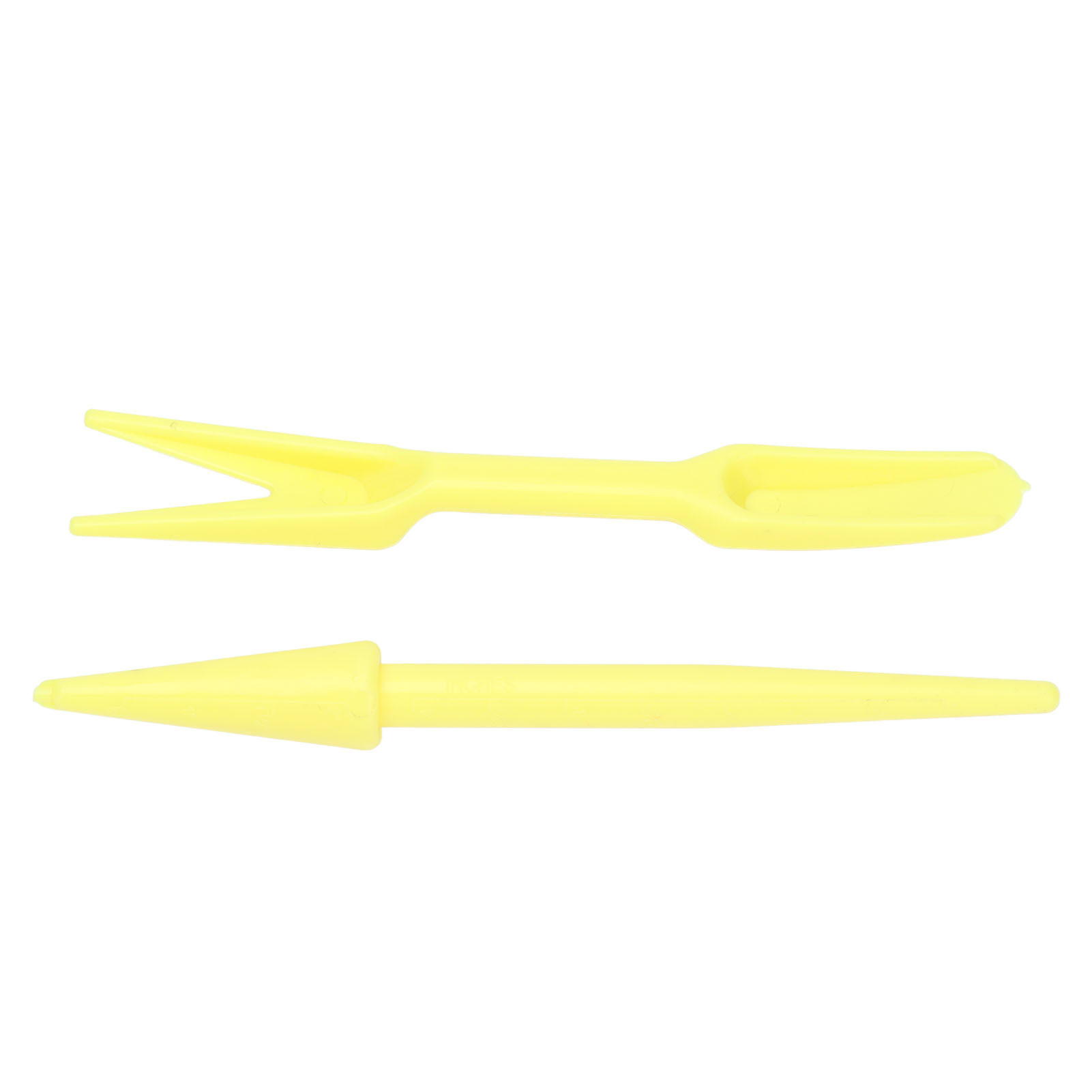 Set Mit 20 Umpflanzsets Für Sukkulenten, Setzlingspflanzer, Gartenwerkzeug Zum Pflanzen, Düngerstanze, Gelbe Farbe