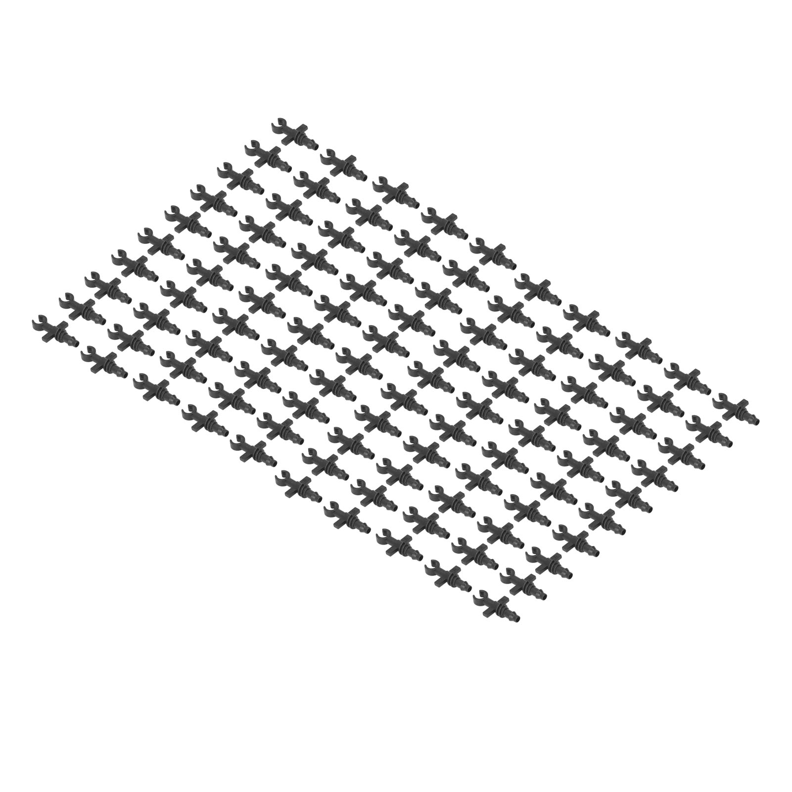 Packung Mit 100 4x7mm Endkappen Für Garten-mikroschläuche, Schnellkupplung, Verschlusskappe (modell: Fjg3093)