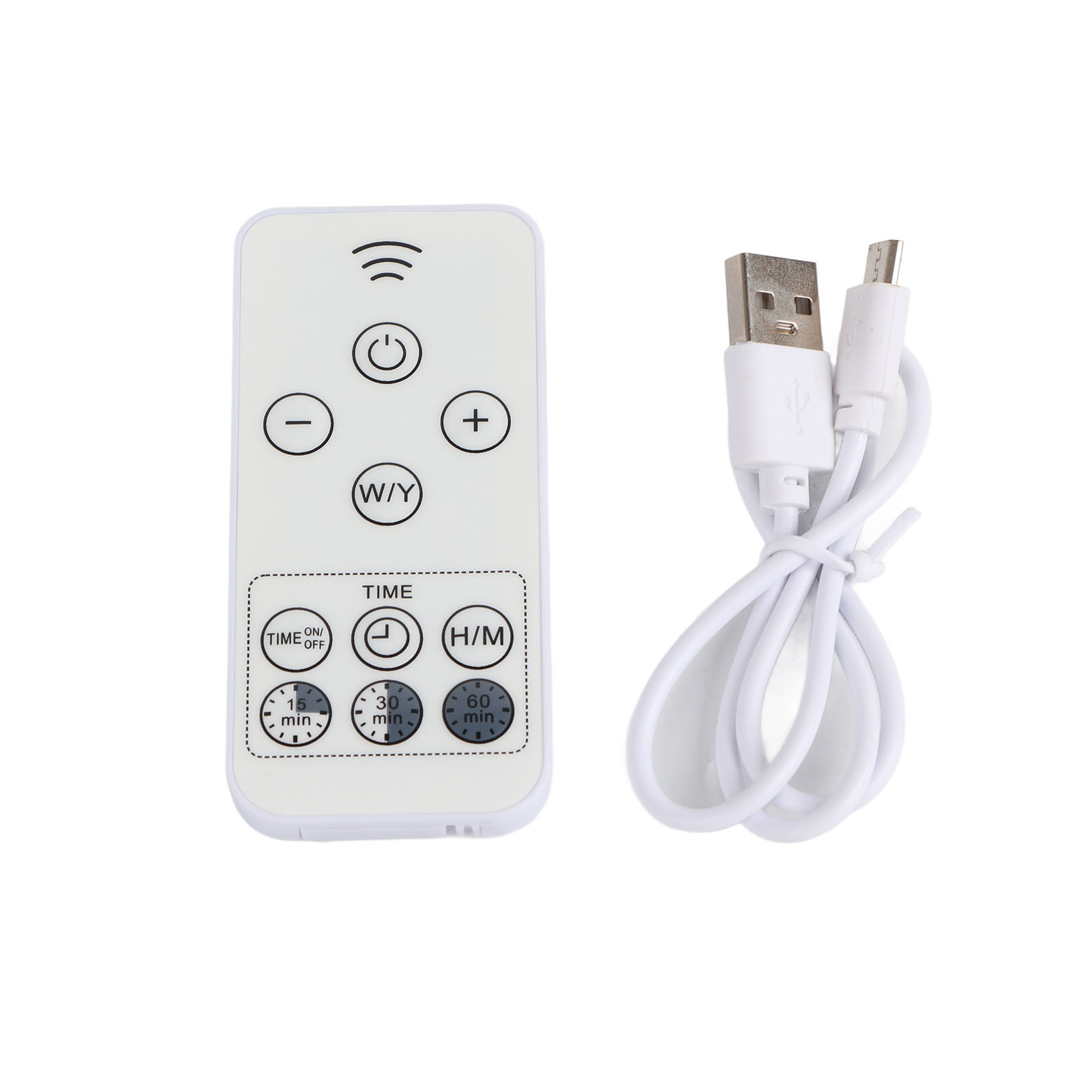 Wiederaufladbare 4w-led-nachttischlampe Mit Usb-anschluss, 3-farben-uhr Mit Fernbedienung, Kreatives Nachtlicht Für Baby, Stillen Und Kinderzimmer.