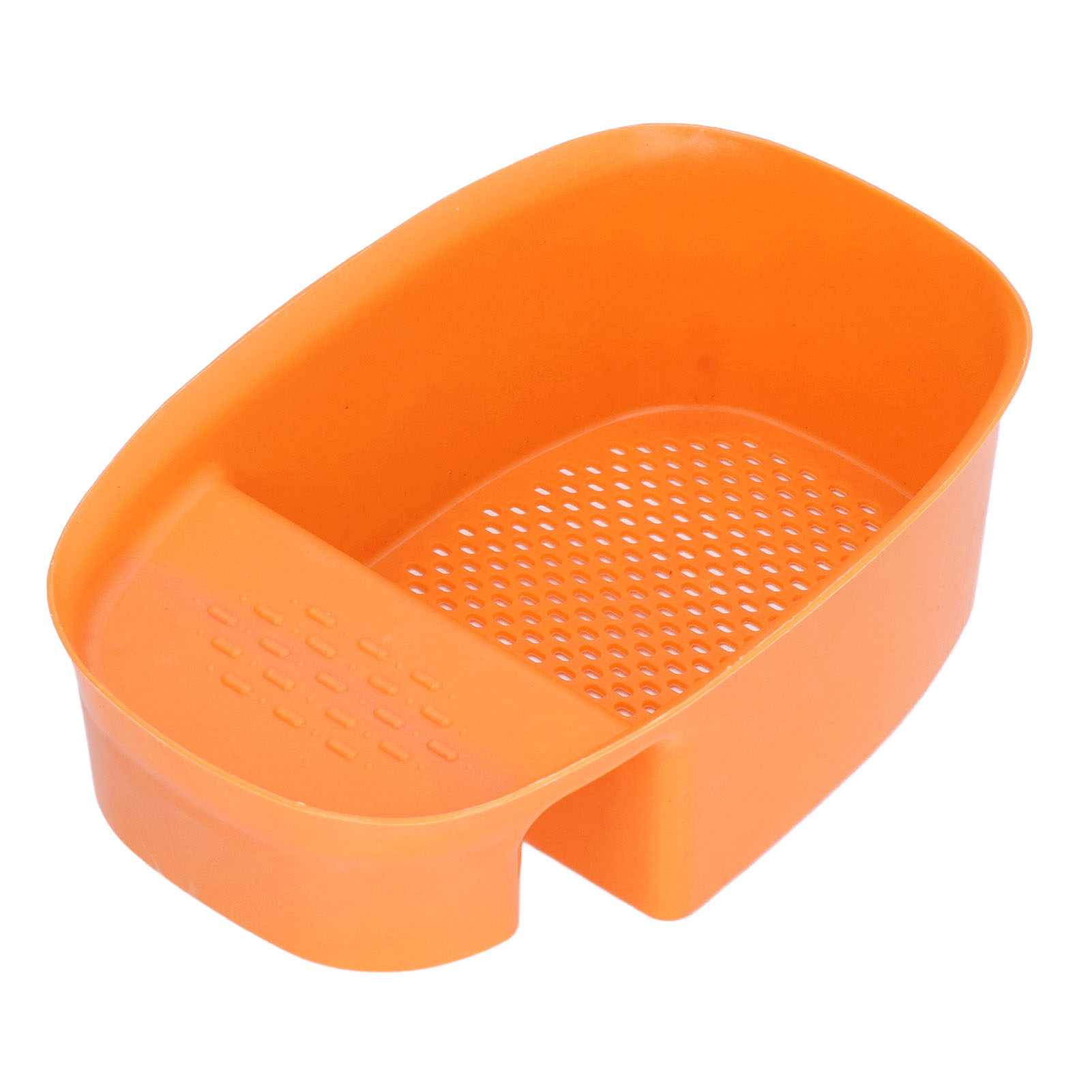 Abtropfkorb Für Küchenabfälle, Hängender Aufbewahrungskorb Aus Kunststoff Für Die Küche, Orange, Praktisches Aufbewahrungsset, Pe-verpackung