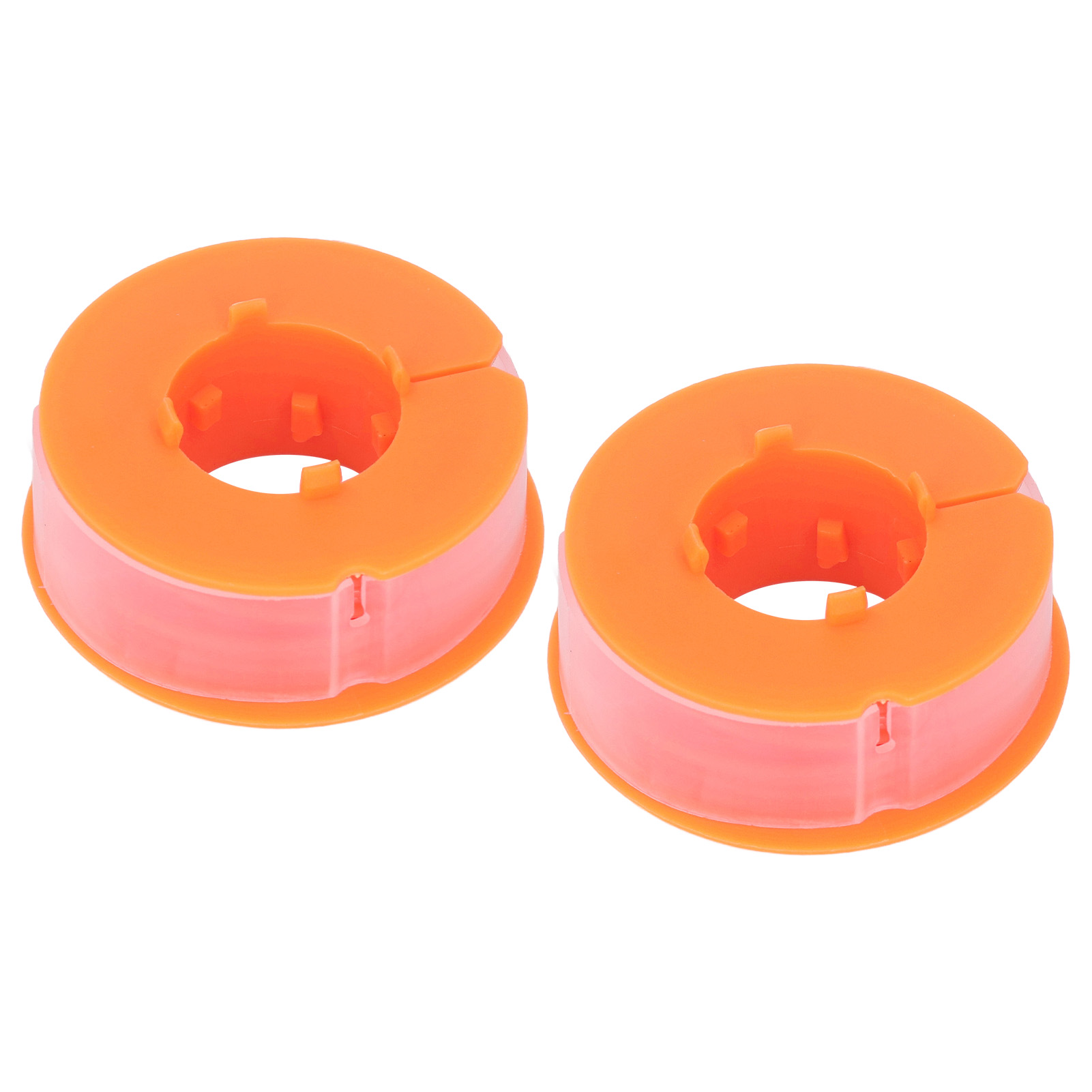 Packung Mit 2 Spulen Orangefarbener Trimmerfaden, Kompatibel Mit Bosch Art 30, Art 30fa, Prt 30, Prt 30fa