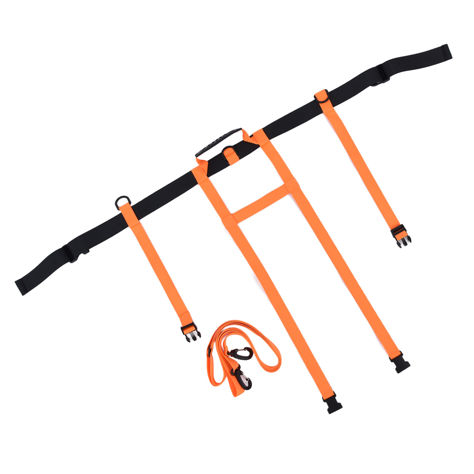 Sicherheitsseil Für Kinderskitraining, Snowboard-traktionsgurt, Skitrainingsgurt, Orange