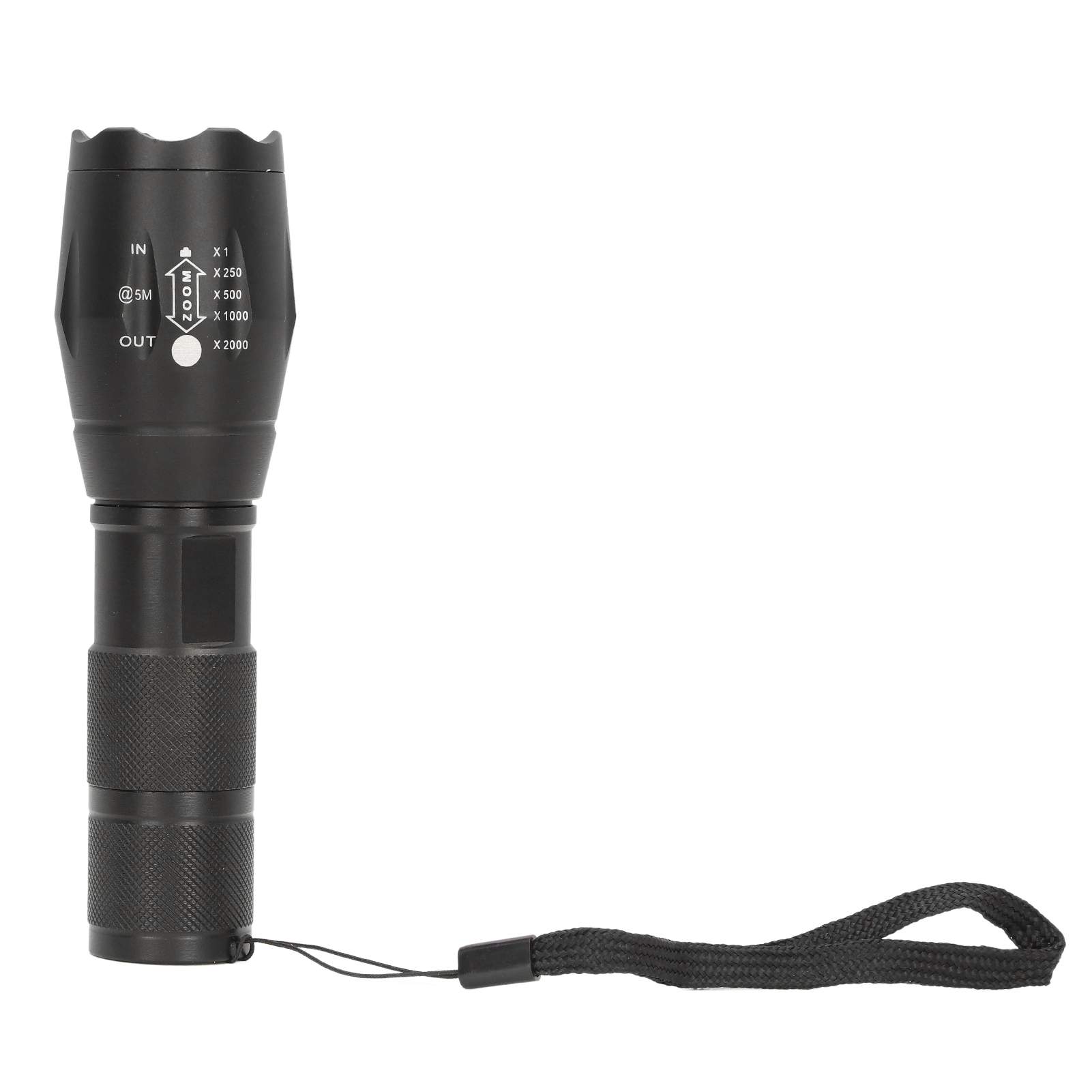 Rote Led-jagdtaschenlampe, Teleskopzoom, Nachtlicht Zur Tiererkennung, Batterielos (a100 Rot)