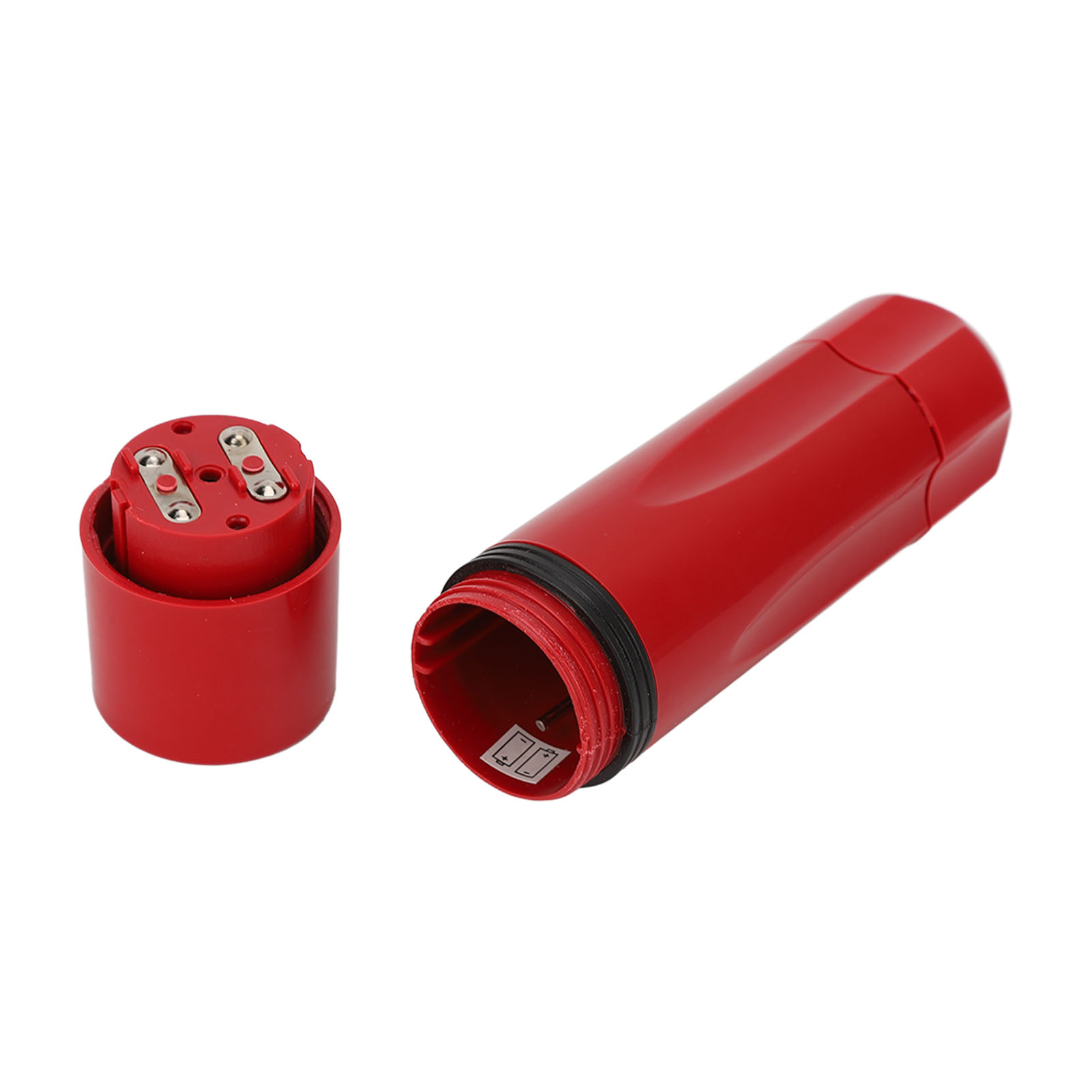 Led-hoteltaschenlampe, Notbeleuchtung Für Hotelzimmer, Notleuchte Für Hotels (rotes Gehäuse, Lieferung Ohne Batterie).