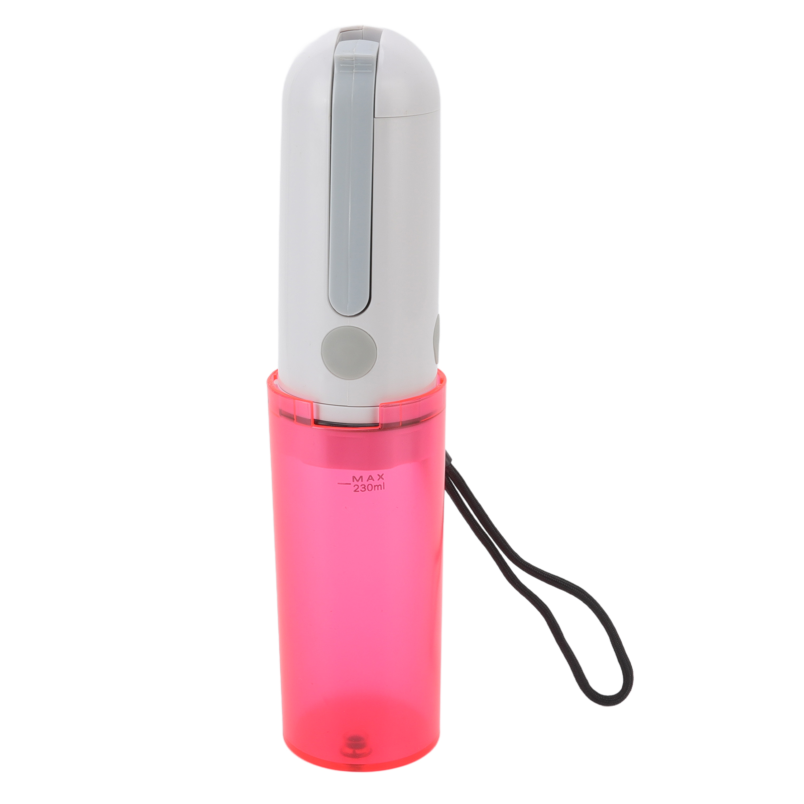 Tragbare Elektrische Flasche (230 Ml) Für Die Intimhygiene, After-toilette-reinigung, Nachfüllbar, Ideal Für Reisen, Rot