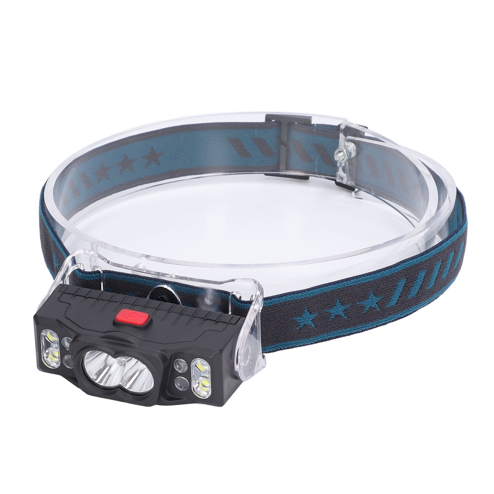 Mini-multifunktions-led-stirnlampe, Intelligente Erkennung, Magnetisch, Usb-aufladbar, Wasserdicht, Für Radfahren, Wandern, Nachtlaufen, Camping, Diy, Leicht (w660-2 Schwarz, 2 Leuchten, Eingebauter A
