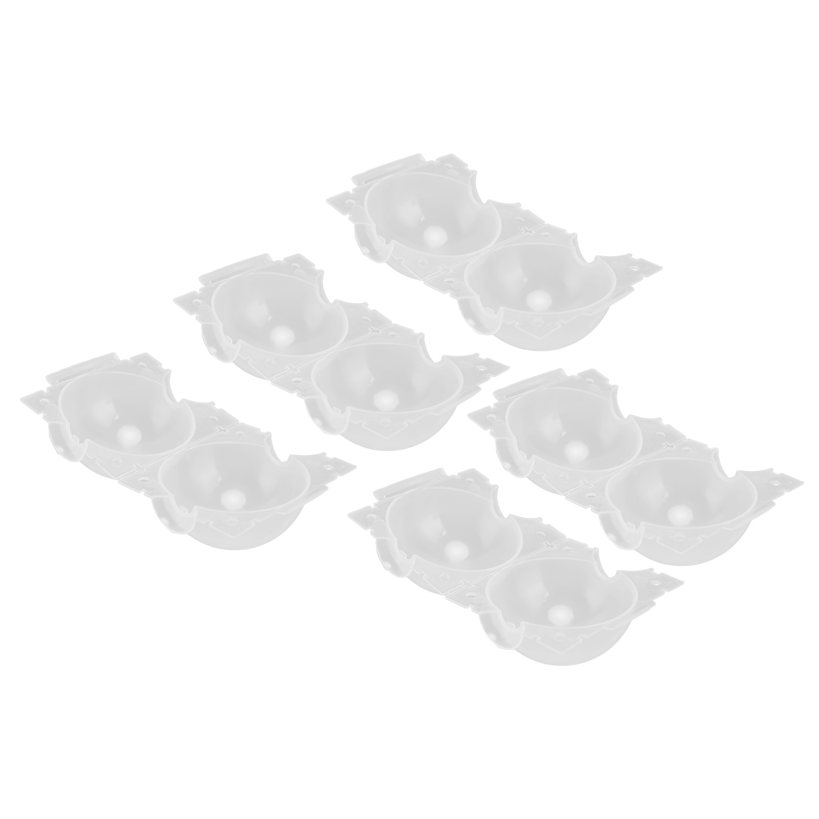 Set Mit 10 Luftvermehrungsboxen Für Pflanzen, Schneide- Und Veredelungswerkzeug, Vermehrungskugel Für Gartenbäume, Transparent, Kleine Größe.