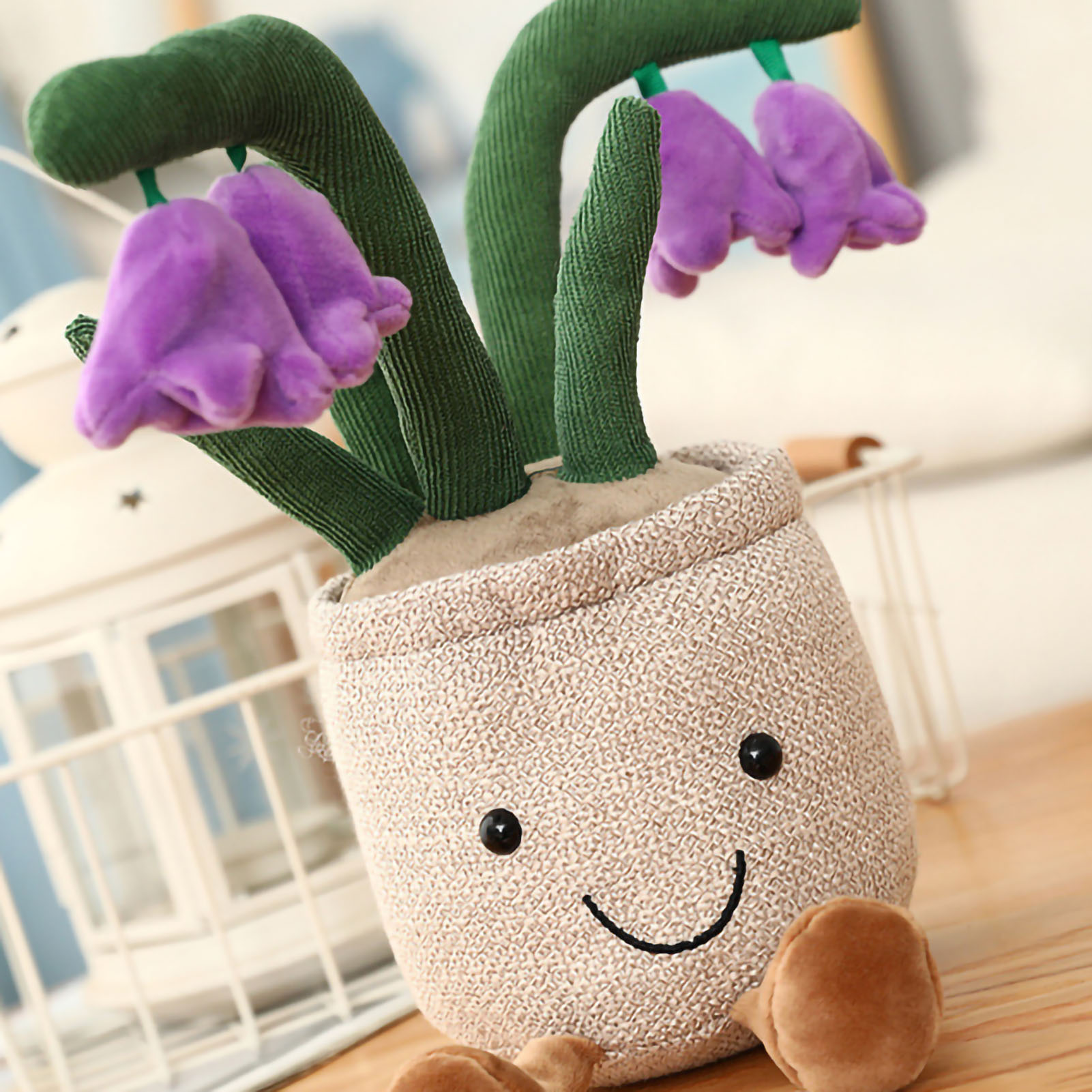 Kreatives Deko-set Aus Simulierter Lila Plüschtulpe, 35 Cm (0,195 Kg), Für Wohnzimmer, Büro, Schlafzimmer, Künstliche Sukkulente, Geschenk Für Mädchen, Blaue Blume.