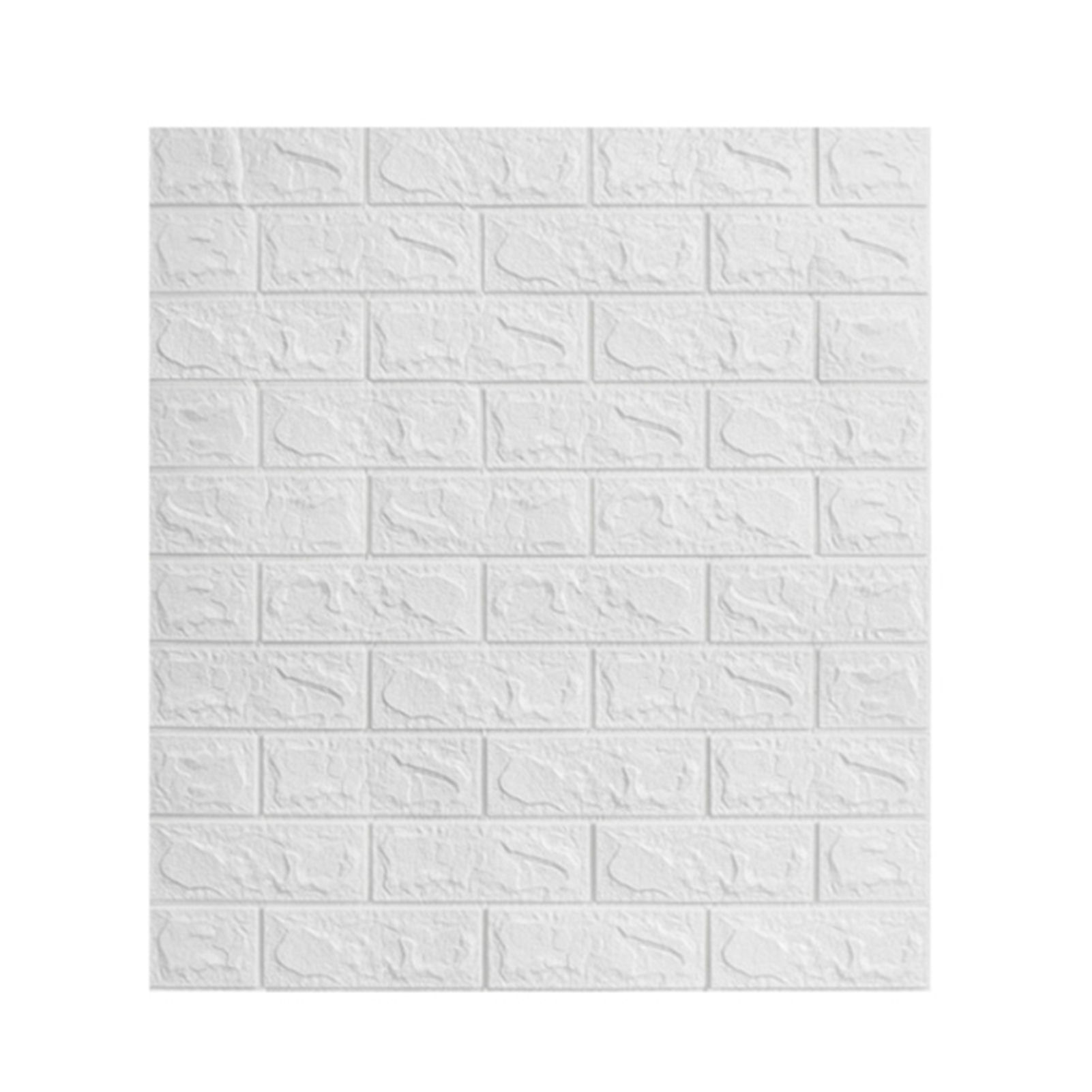 Selbstklebende Weiße Wandaufkleber Aus Wasserfestem Pe-schaum, Selbstklebende Tapete Für Die Individuelle Wandgestaltung Im Innenbereich, Wandhintergrund (extragroß)
