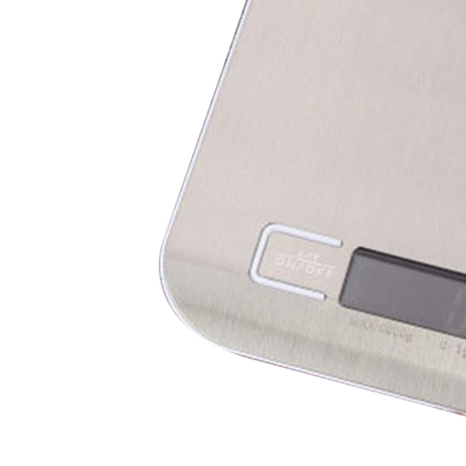 Elektronische Küchenwaage, Tragbare Lebensmittelwaage, Professionelle Gebäckwaage 10 Kg (weißer Sockel), Ohne Integrierte Batterien, Lieferung Ohne Batterie.