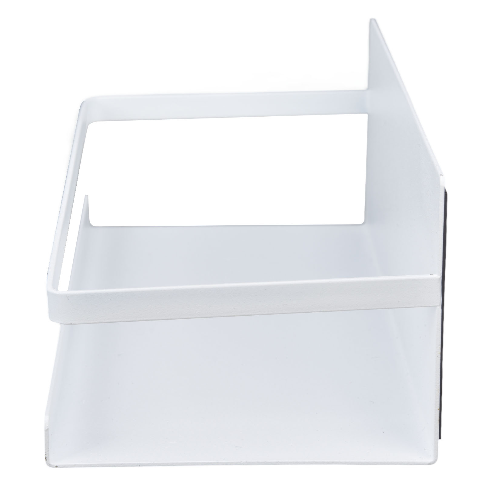Magnetisches Seitenregal Aus Eisen Für Den Kühlschrank, Kein Bohren Erforderlich, Weißes Multifunktionales Aufbewahrungssystem Für Die Küche.