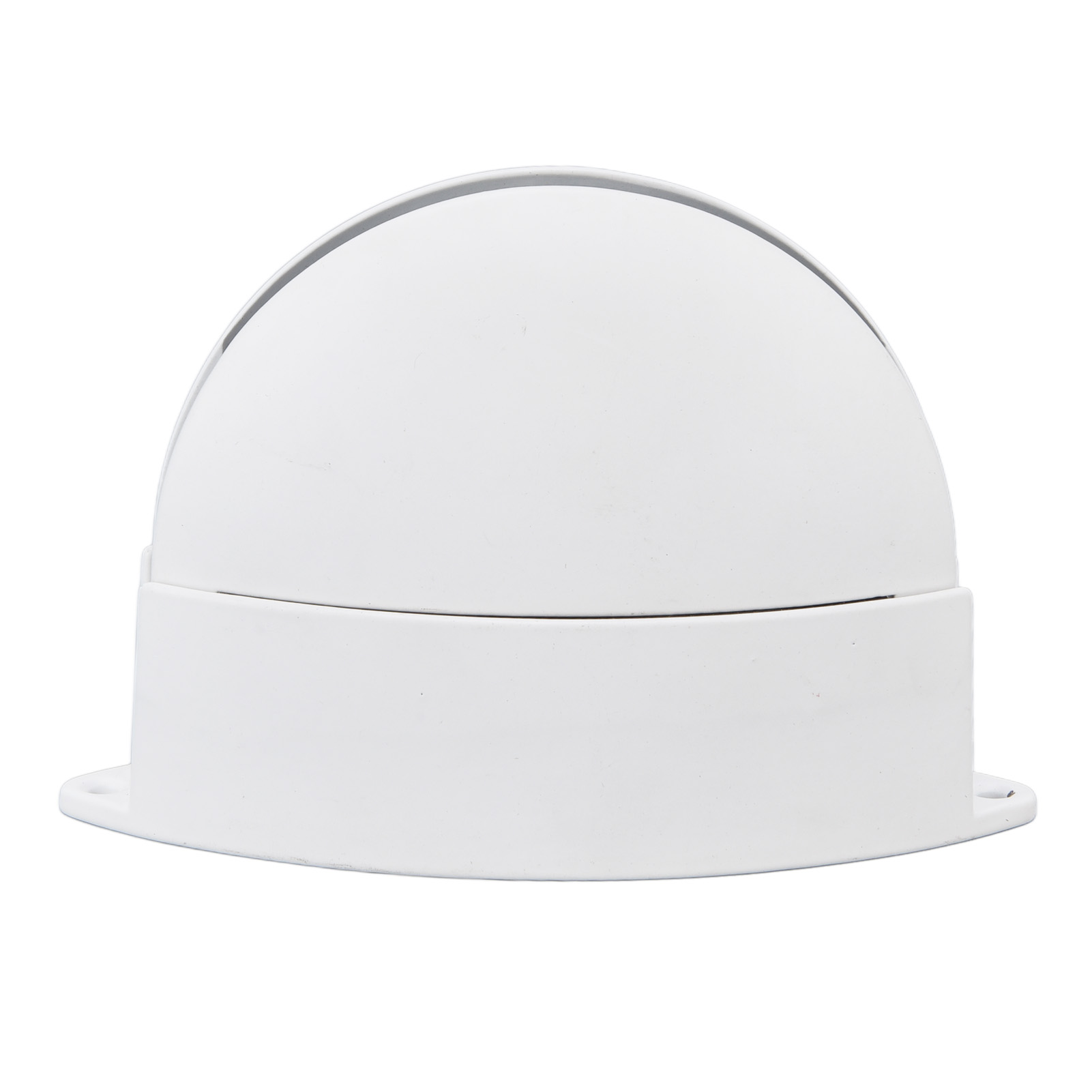 180° Led-außenwandleuchte Für Balkon, Flur, Terrasse, Wohnzimmer, Schlafzimmer, Dekorative, Linienförmige Lampe, Wechselspannung 85–265 V, Halbkreisform, 10 W, Weißes Gehäuse, Weißes Licht