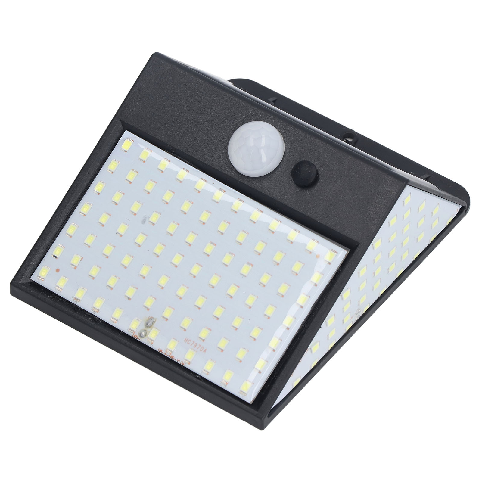 Solarbetriebene Led-gartenleuchte Mit Bewegungsmelder, Hoher Lichtausbeute, Weiß, Mit Integriertem Akku, Sofort Einsatzbereit Geliefert
