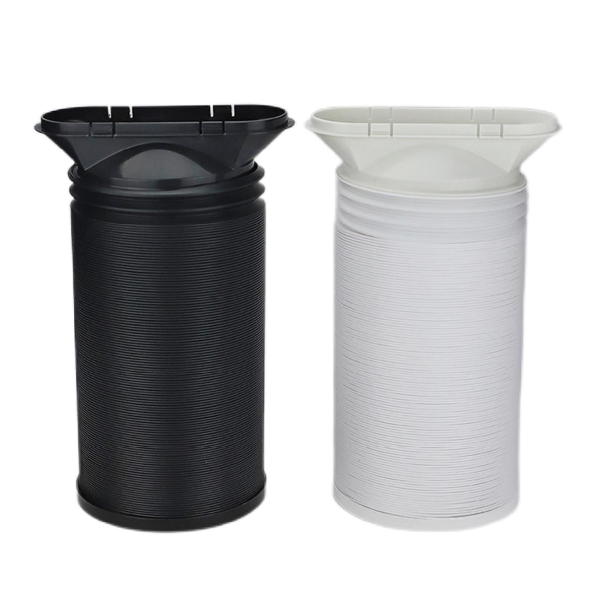 1x Verstärktes Abluftrohr Für Tragbare Klimaanlage, Weiß, Mit 15 Cm Schlauchschelle, Inklusive Tasche.