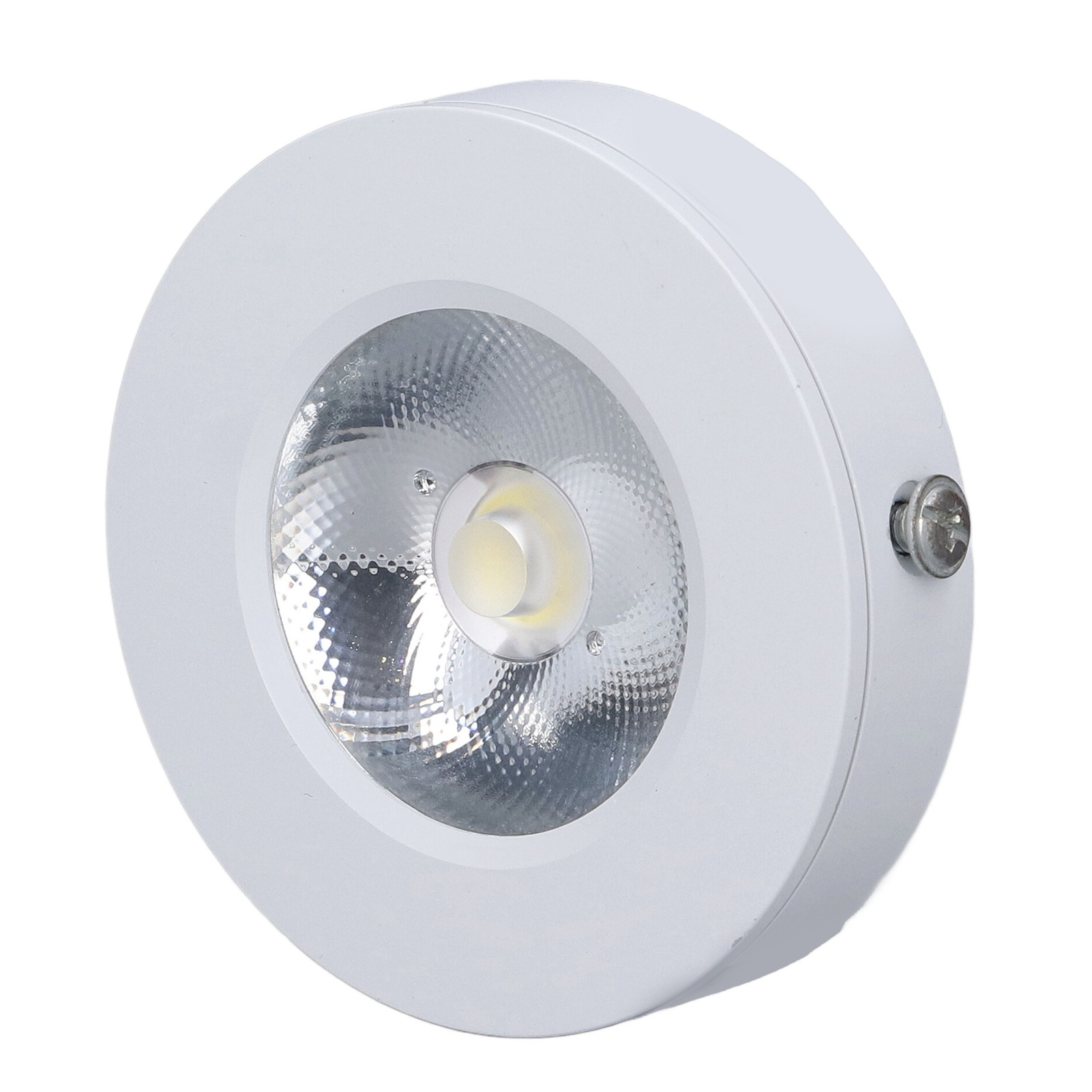 Ultradünner 3-w-led-spot, Weißes Licht, 85–265 V, Einbauleuchte Für Decken, Vitrinen, Schränke, Weißes Gehäuse 75 × 18 Mm